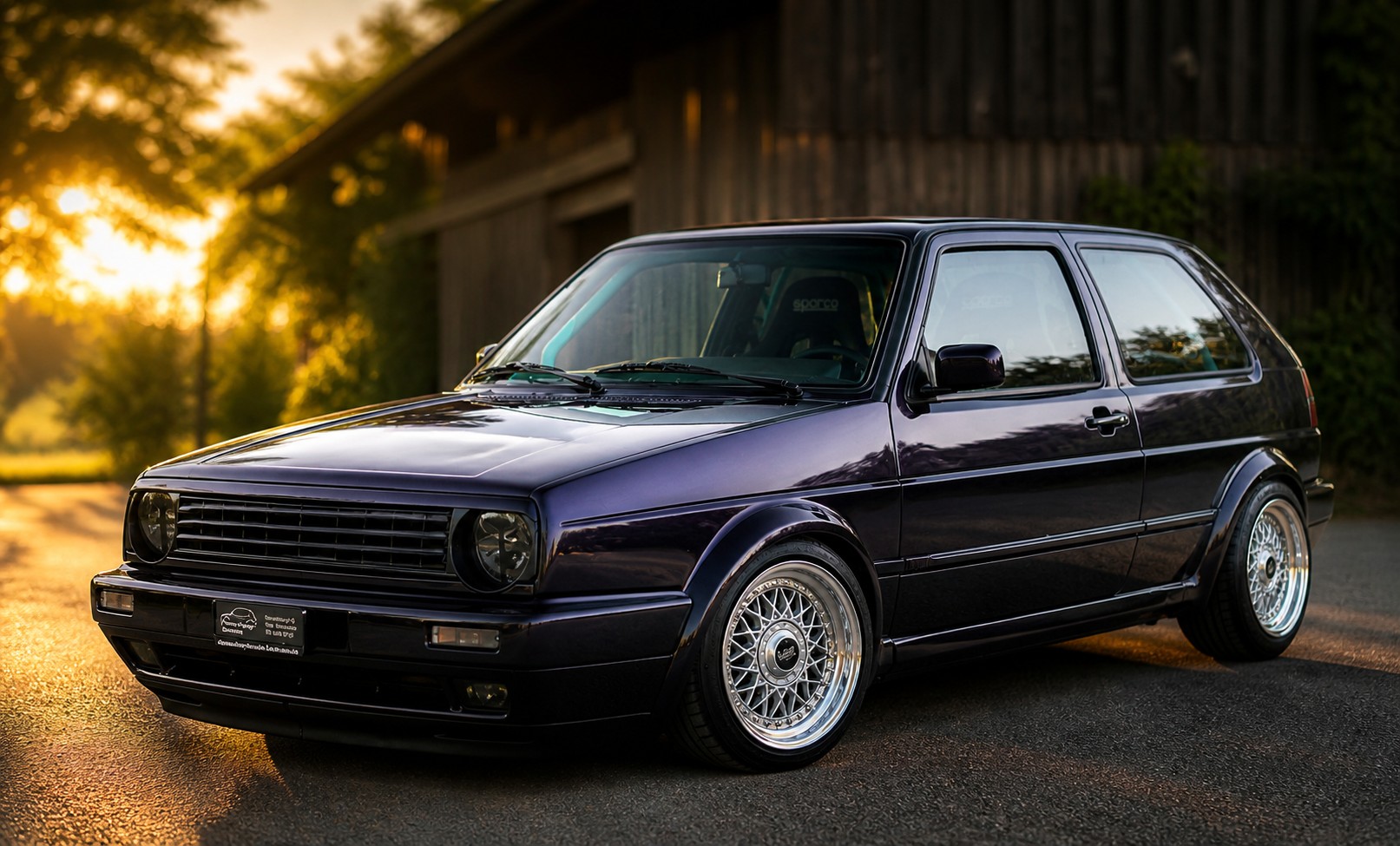 VW Golf 1800 GTI G60 Fire and Ice