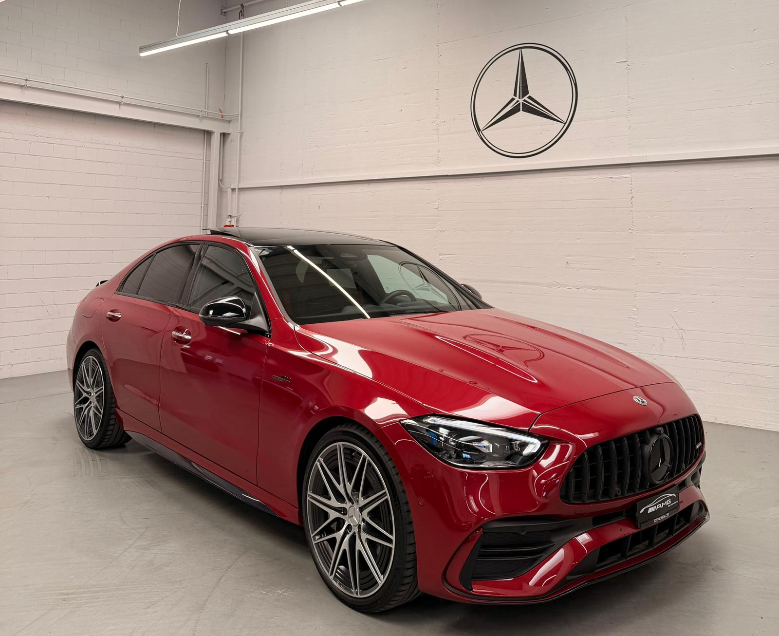 MERCEDES-BENZ C 43 AMG (C63s AMG Bodykit) Limited Red&Black Performance MB Vollgarantie & Gratisservice