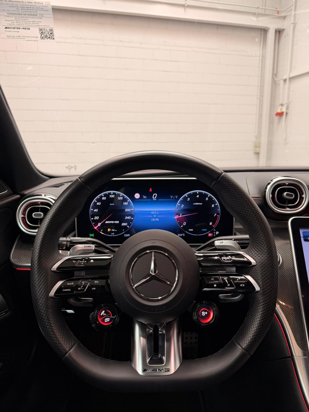 MERCEDES-BENZ C 43 AMG (C63s AMG Bodykit) Limited Red&Black Performance MB Vollgarantie & Gratisservice-image-13