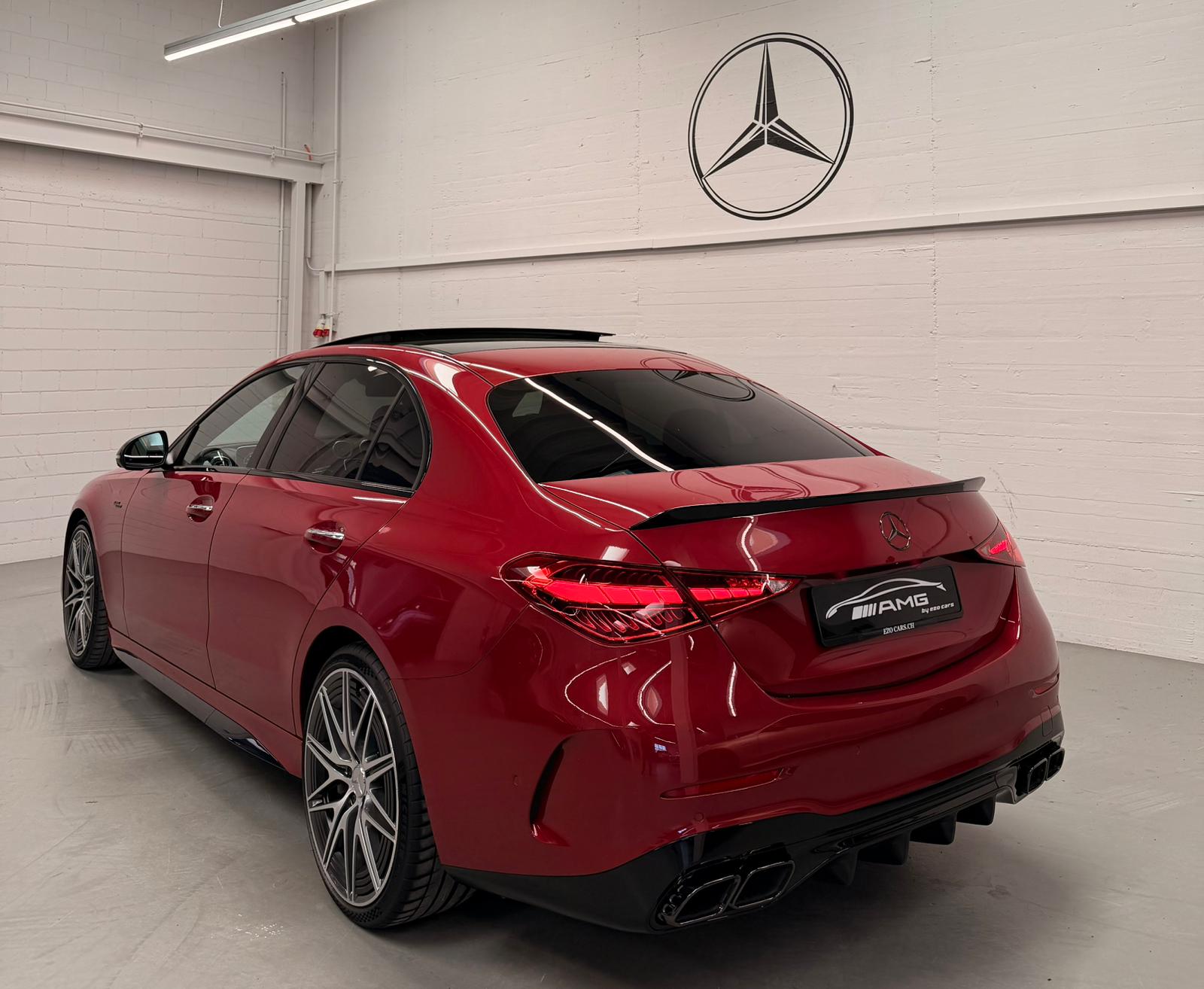 MERCEDES-BENZ C 43 AMG (C63s AMG Bodykit) Limited Red&Black Performance MB Vollgarantie & Gratisservice-image-7