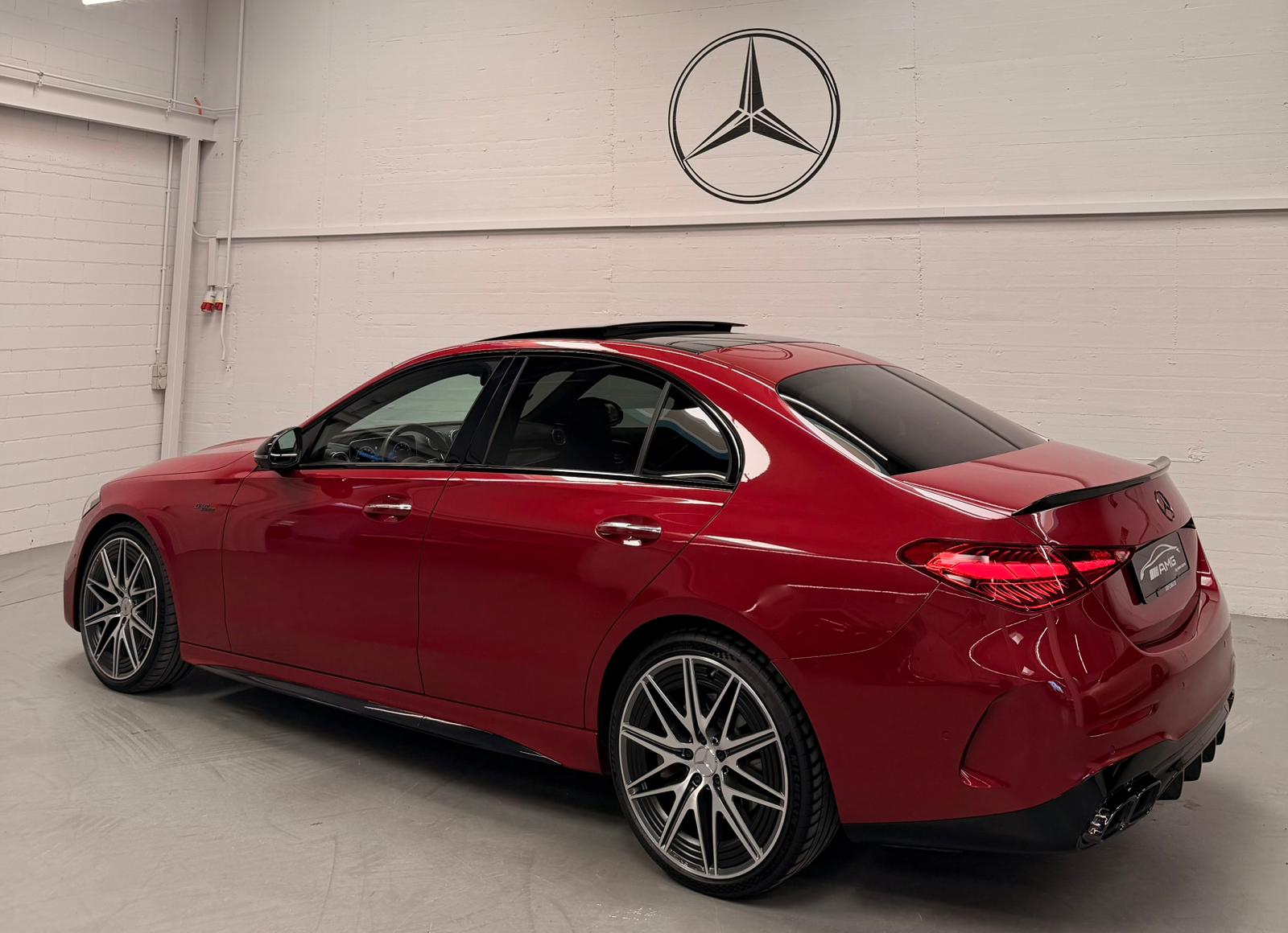 MERCEDES-BENZ C 43 AMG (C63s AMG Bodykit) Limited Red&Black Performance MB Vollgarantie & Gratisservice-image-6