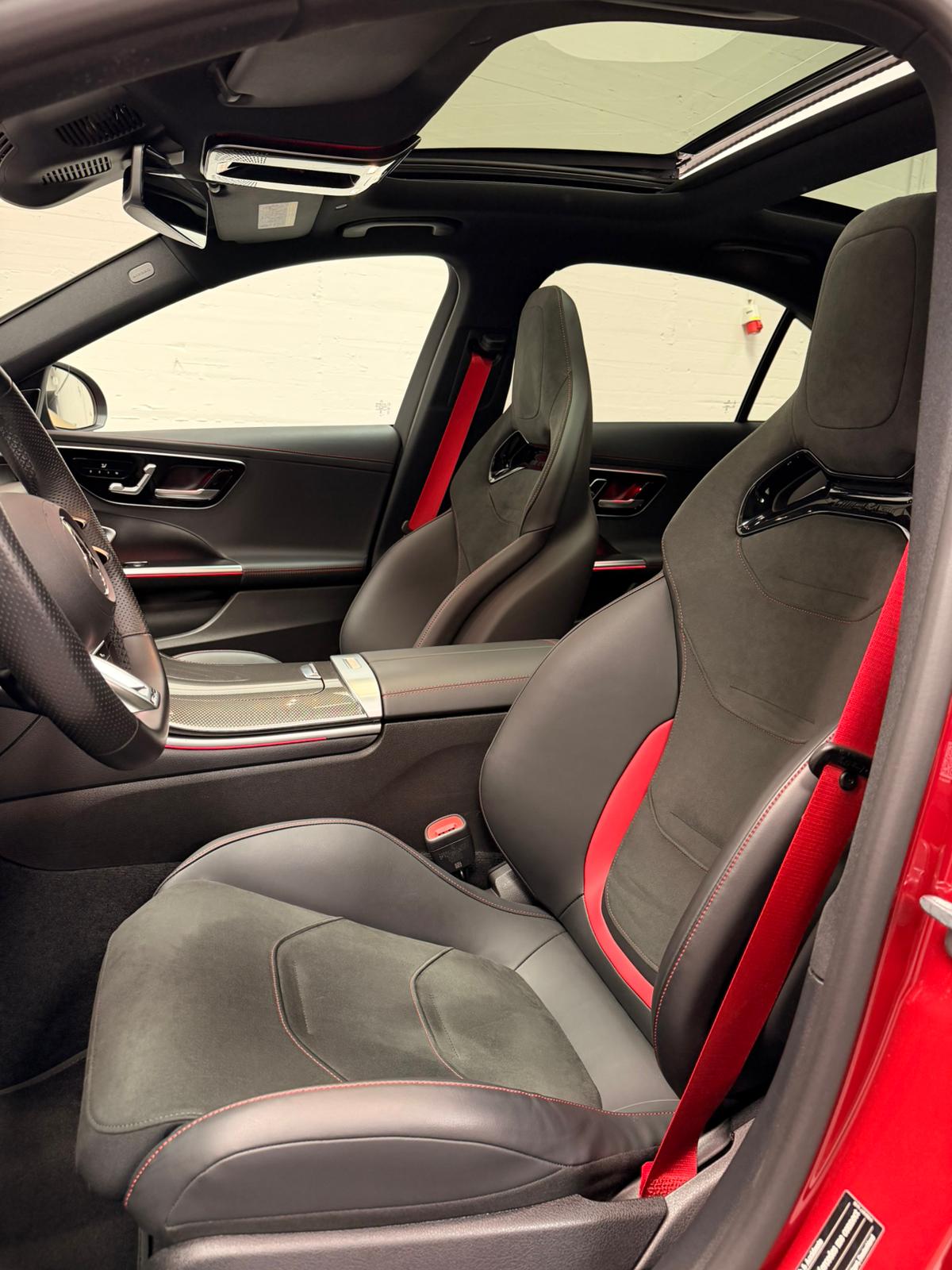 MERCEDES-BENZ C 43 AMG (C63s AMG Bodykit) Limited Red&Black Performance MB Vollgarantie & Gratisservice-image-11