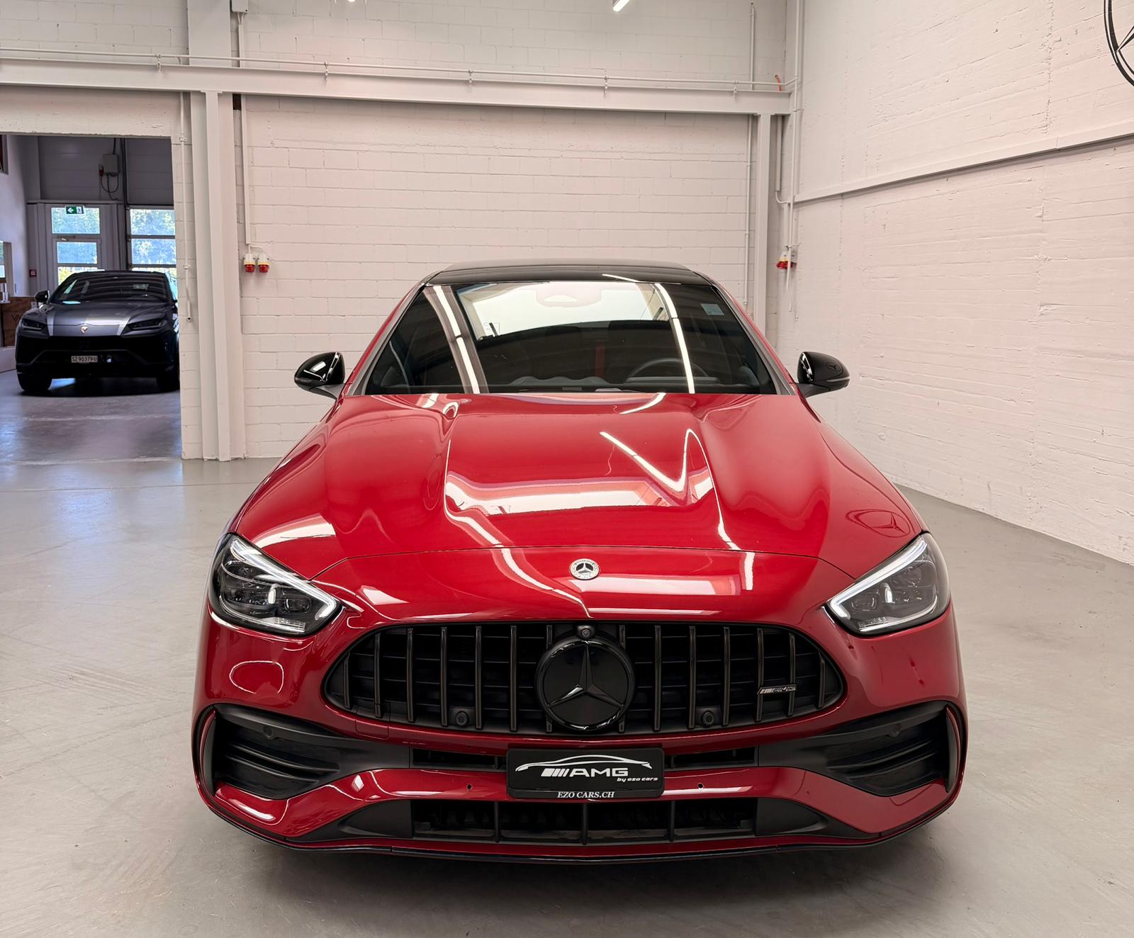 MERCEDES-BENZ C 43 AMG (C63s AMG Bodykit) Limited Red&Black Performance MB Vollgarantie & Gratisservice-showroom-element-2