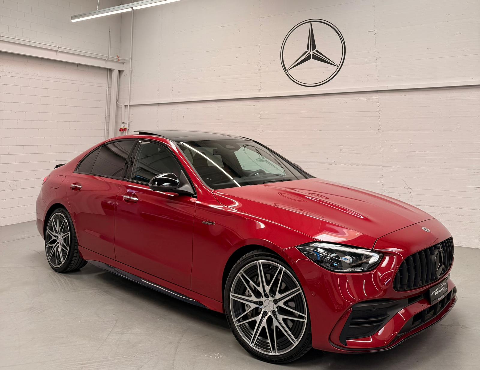MERCEDES-BENZ C 43 AMG (C63s AMG Bodykit) Limited Red&Black Performance MB Vollgarantie & Gratisservice-image-4