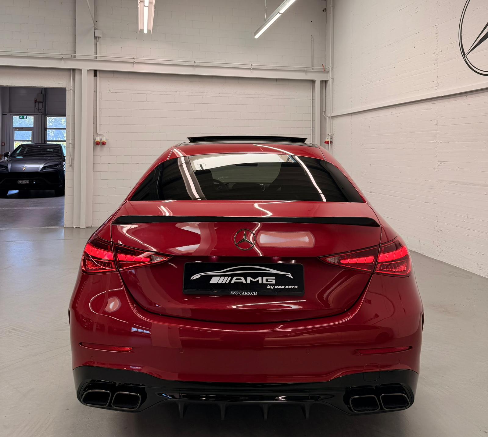 MERCEDES-BENZ C 43 AMG (C63s AMG Bodykit) Limited Red&Black Performance MB Vollgarantie & Gratisservice-image-8