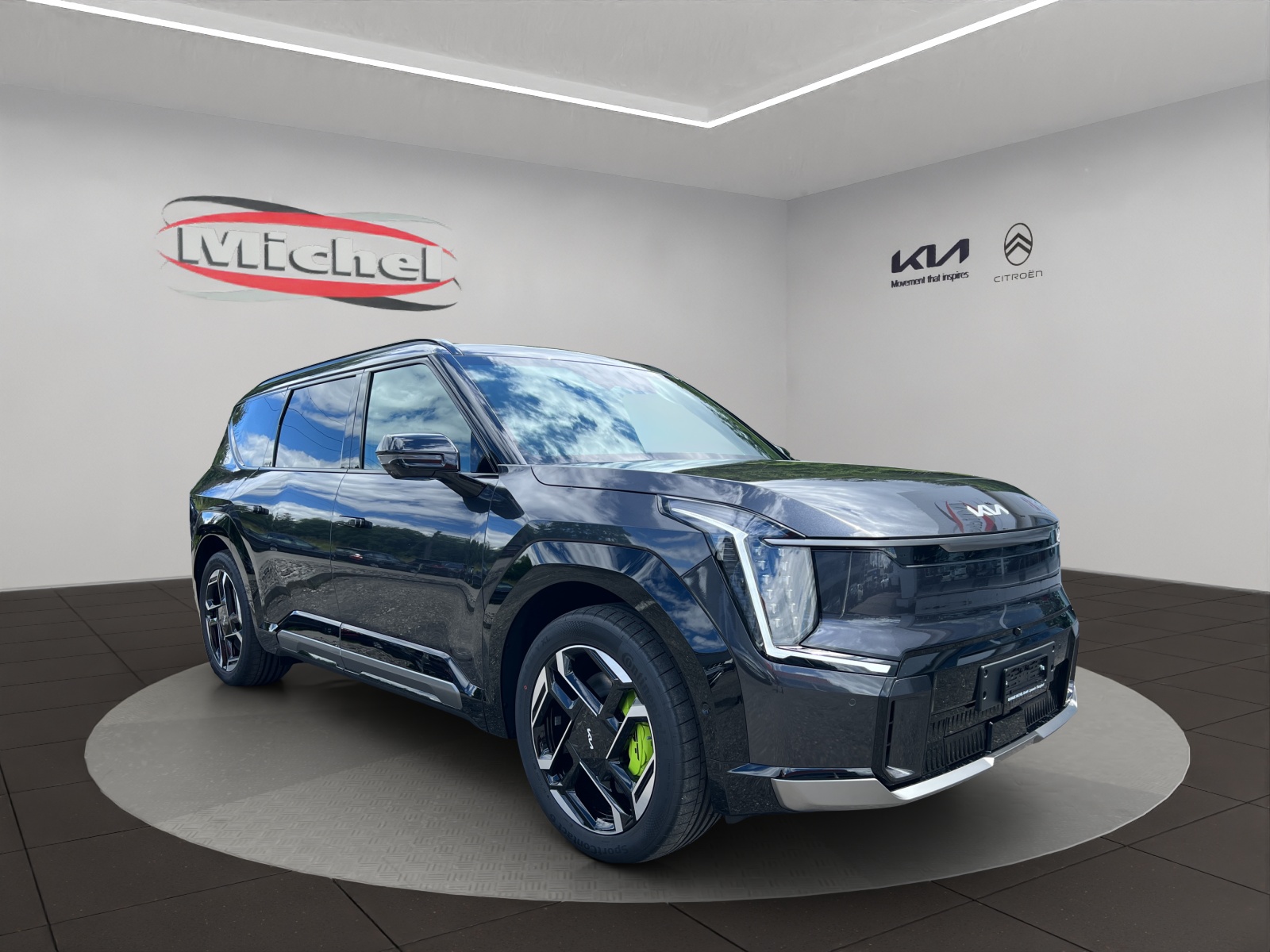 KIA EV9 99,8 kWh GT 4x4 Automat / elektr. Glasschiebedach / Wärmepumpe / Batterieheizsystem / Eintauschprämie CHF 6'000.-