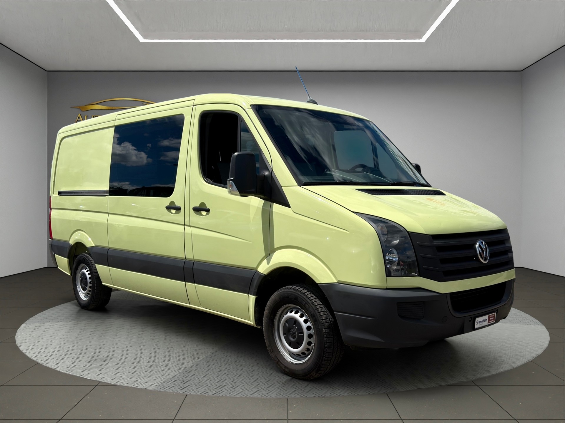 VW Crafter 35 2.0 TDI 5 Plätze, Navi + Kamera + AHK