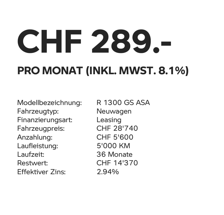 BMW R 1300 GS ASA - mit 2.94%-Leasing ab 289.-/Monat möglich*-image-13