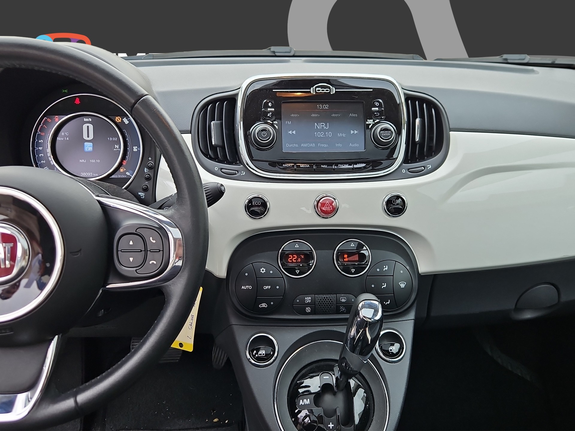 FIAT 500 0.9 Twinair Lounge Dualogic-image-11