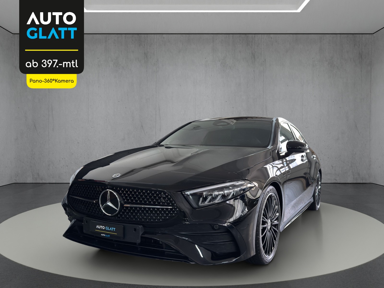 MERCEDES-BENZ A 180 7G-DCT AMG Line Night Star "Pano-Burmester-360°Kamera"-image-0