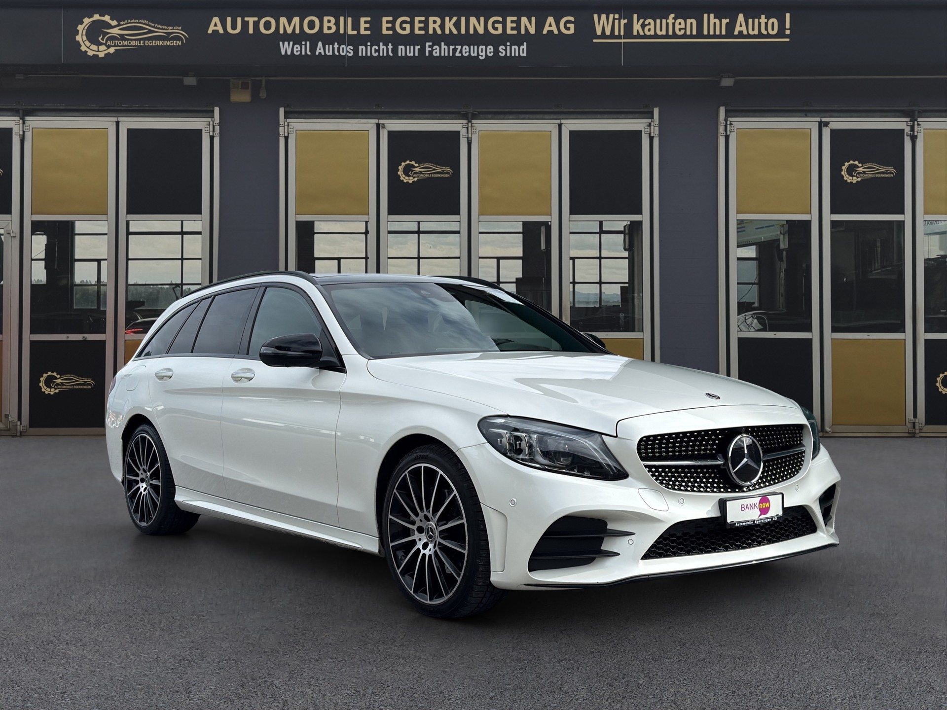 MERCEDES-BENZ C 220 d Swiss Star AMG Line 4m Kombi-showroom-element-2