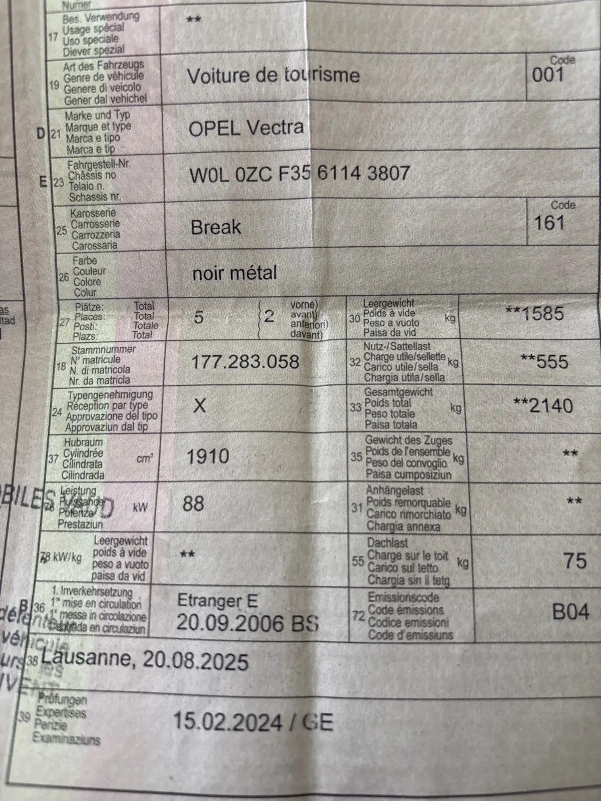 OPEL VECTRA-image-2