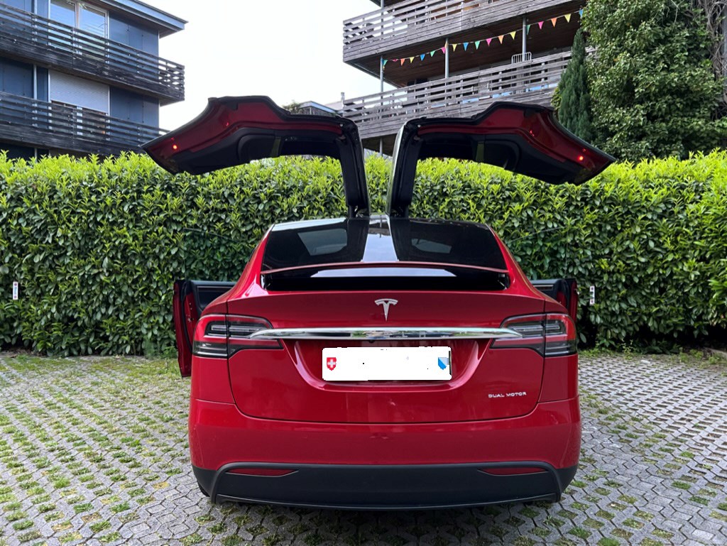 TESLA Model X Maximale-Reichweite