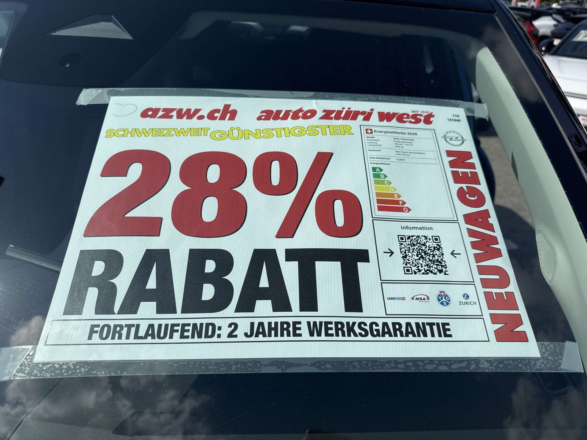 OPEL Frontera 1.2i MHEV Ultimate Automat-showroom-element-3