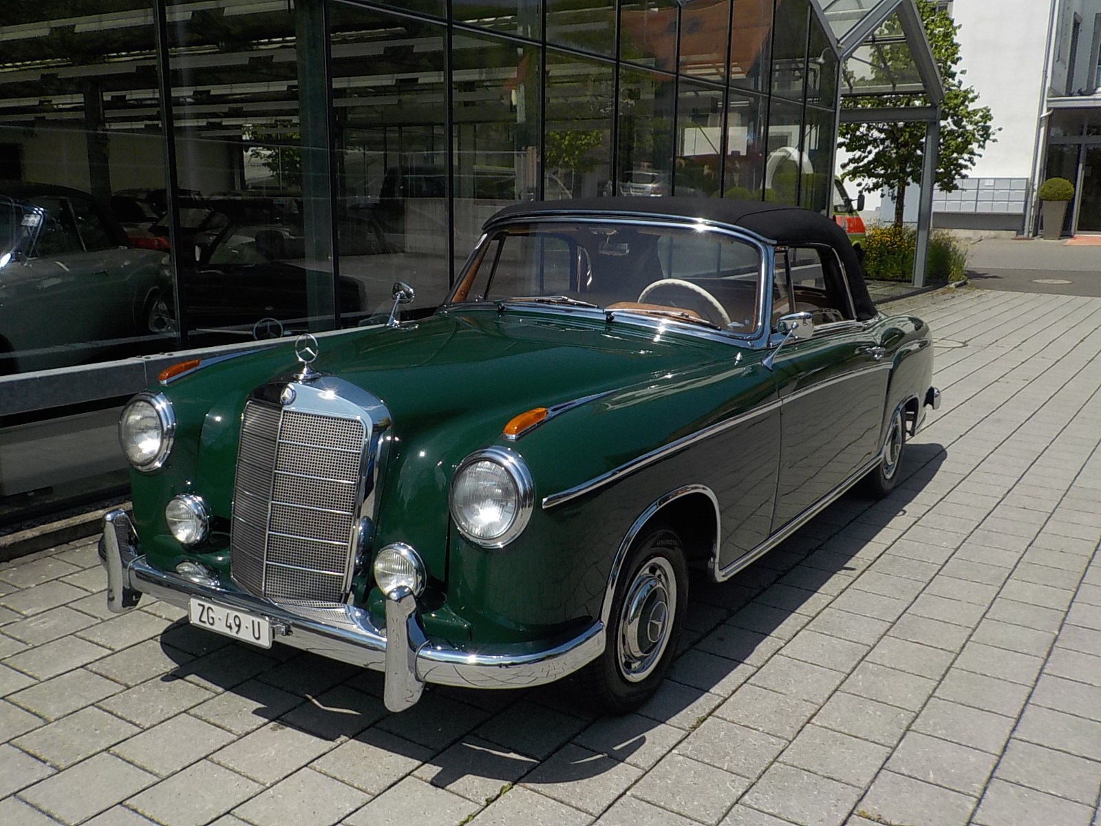 MERCEDES-BENZ 220 S Ponton Cabriolet-image-6