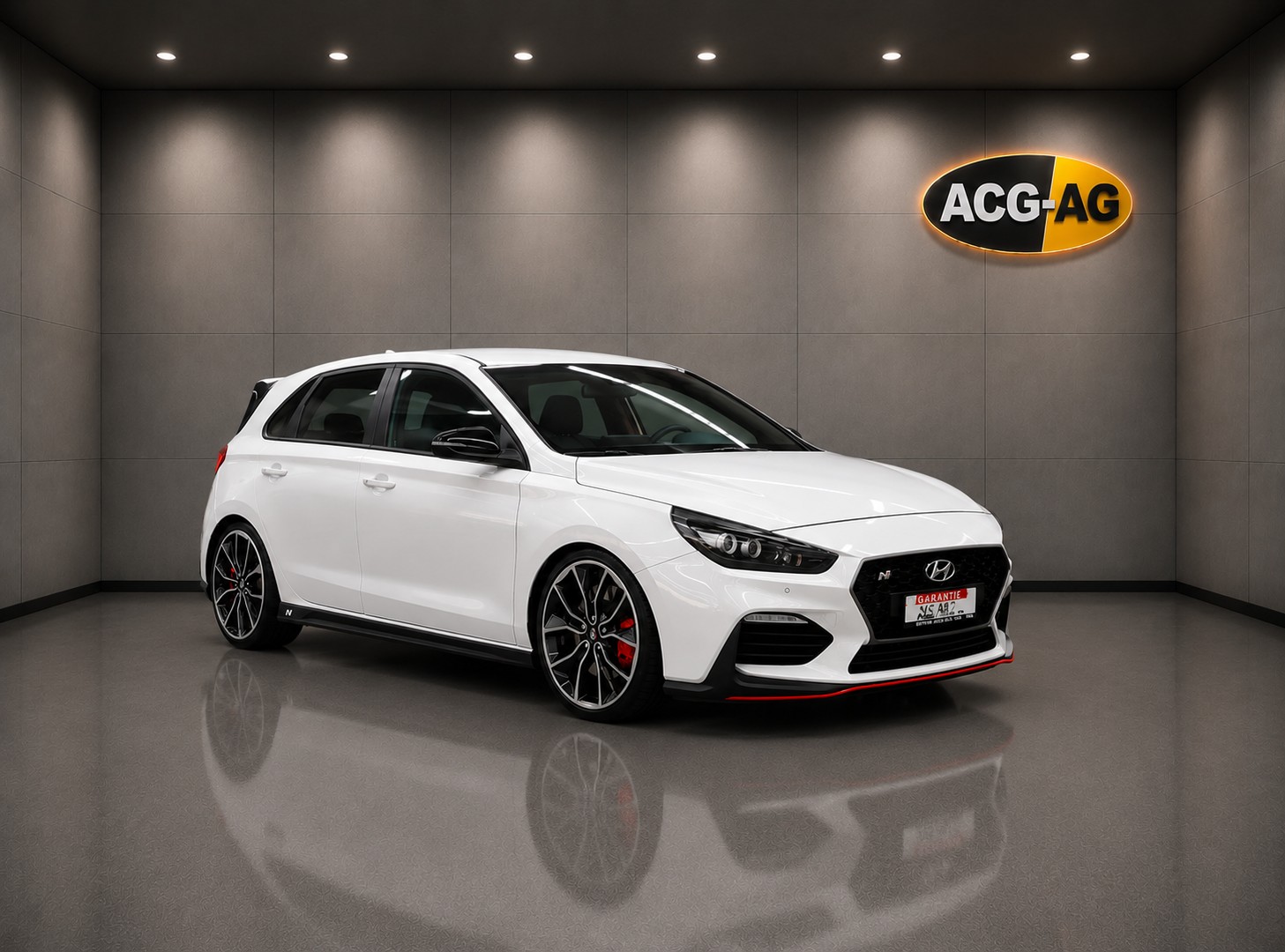 HYUNDAI i30 N 2.0 T-GDi ** Teil-Leder ** Gr-Navi ** RF-Kamera ** Sitzmemory ** Lenkrad-Heizung ** Frisch Ab MFK & Service **-image-0