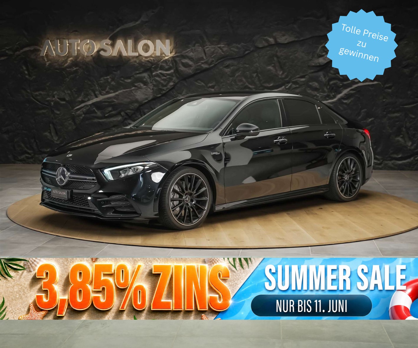 MERCEDES-BENZ A 35 AMG 4Matic Speedshift *Limousine*CH Auto*el. Sitze*360° Kamera*