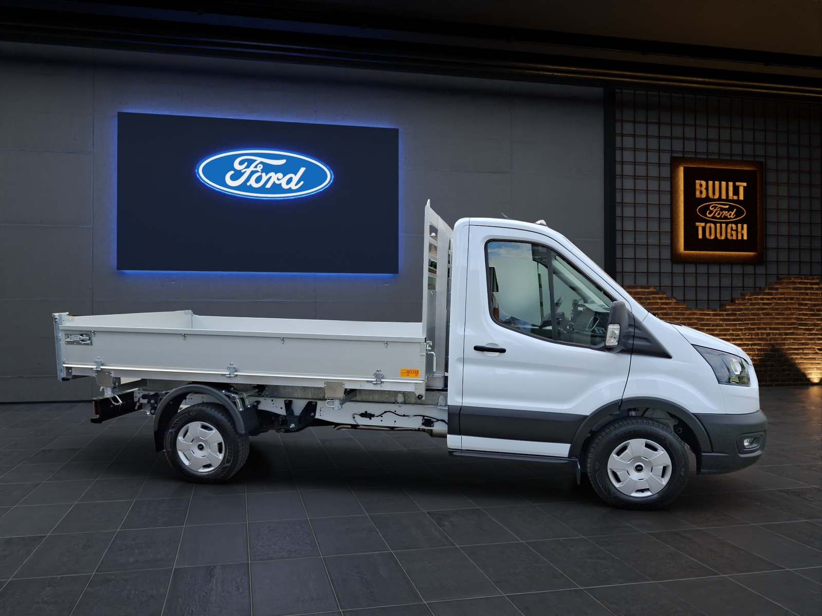FORD Transit Kabine-Chassis 350 L2 2.0 EcoBlue 170PS Trend mit 3-Seitenkippe-image-4
