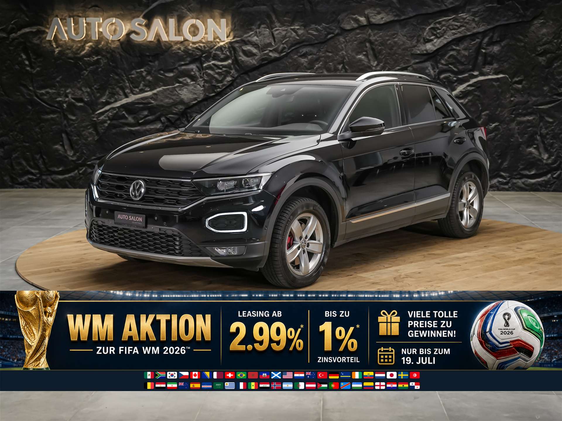 VW T-Roc 2.0 TSI Sport DSG 4Motion *Abstandsregler*Sitzheizung*Lenkradheizung*