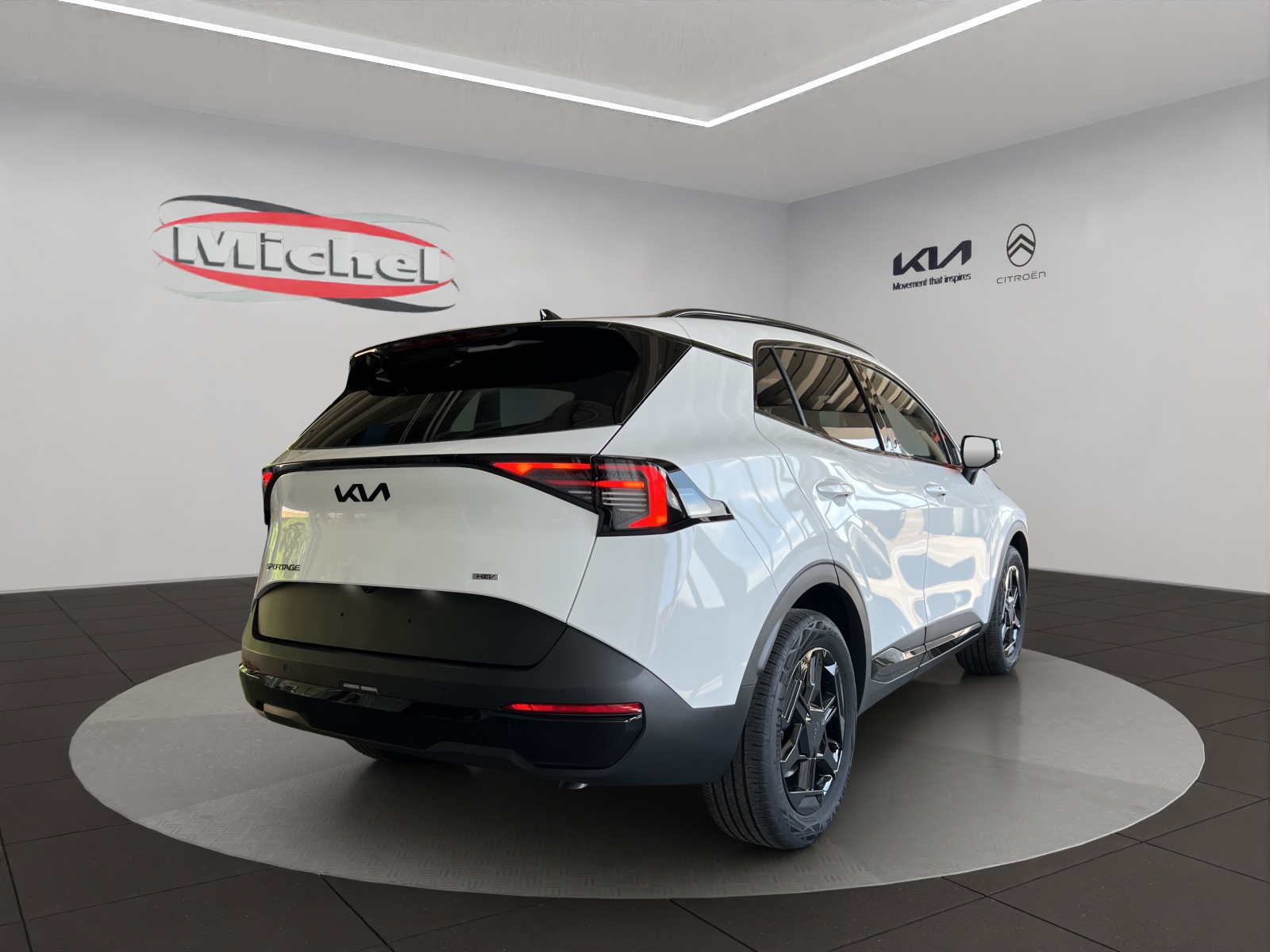 KIA Sportage 1.6T-GDi HEV Black Edition 4x4 / Sonderausführung / Rückfahrkamera / Totwinkelassistent / Head-Up Display-image-4