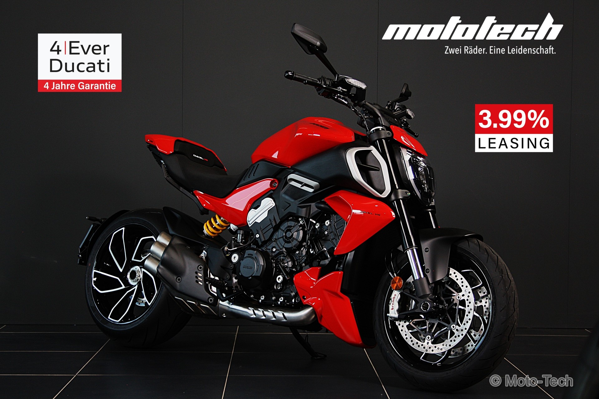 DUCATI Diavel V4 / 4 JAHRE GARANTIE-image-0