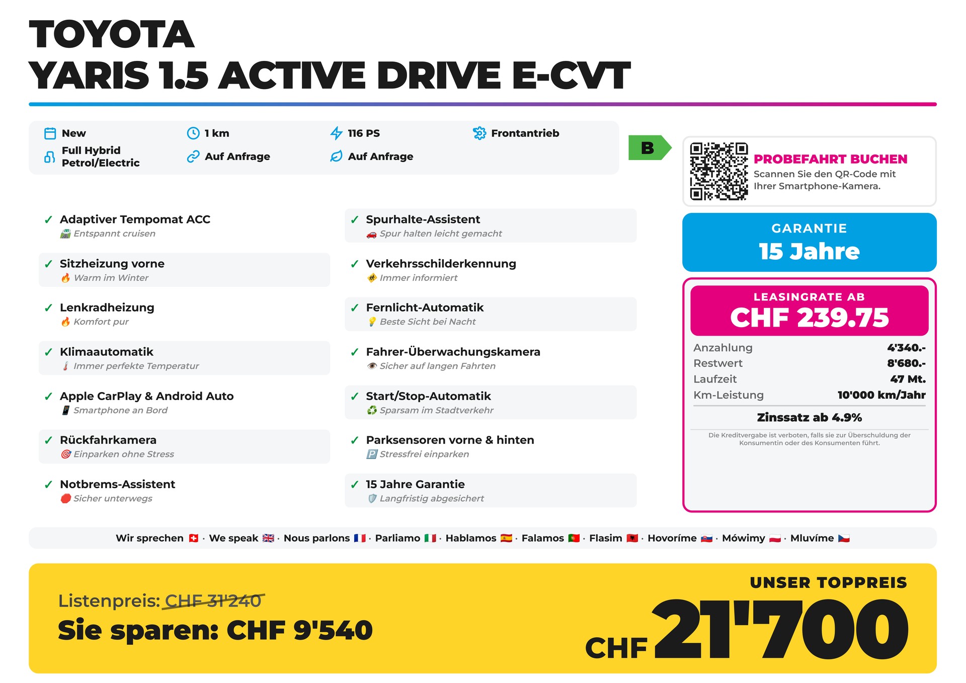 TOYOTA Yaris 1.5 Active Drive e-CVT-showroom-element-1