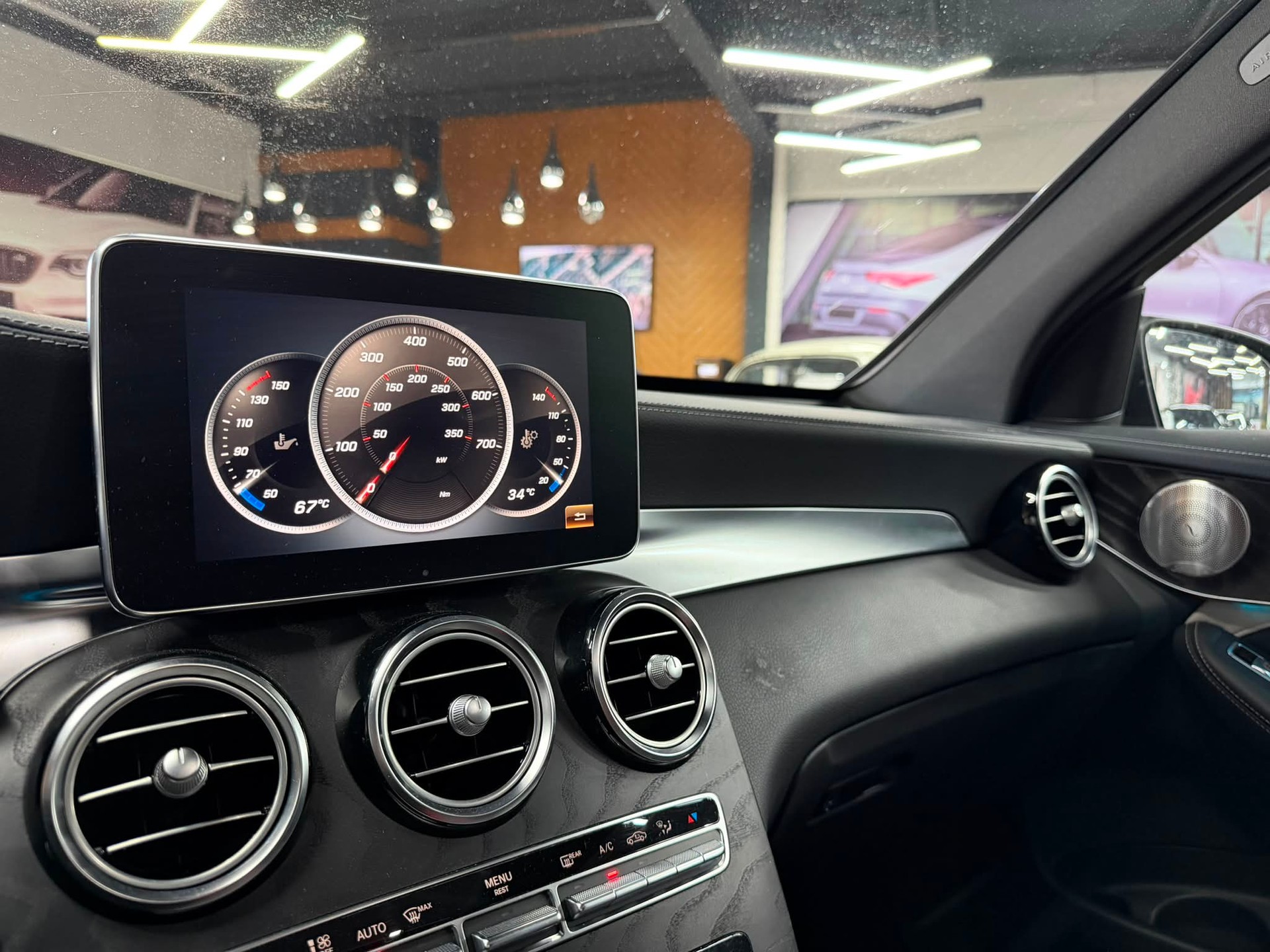 MERCEDES-BENZ MERCEDES-BENZ GLC 63 AMG Gray Limited All Black 510PS Performance 4Matic 9G-Tronic-image-20