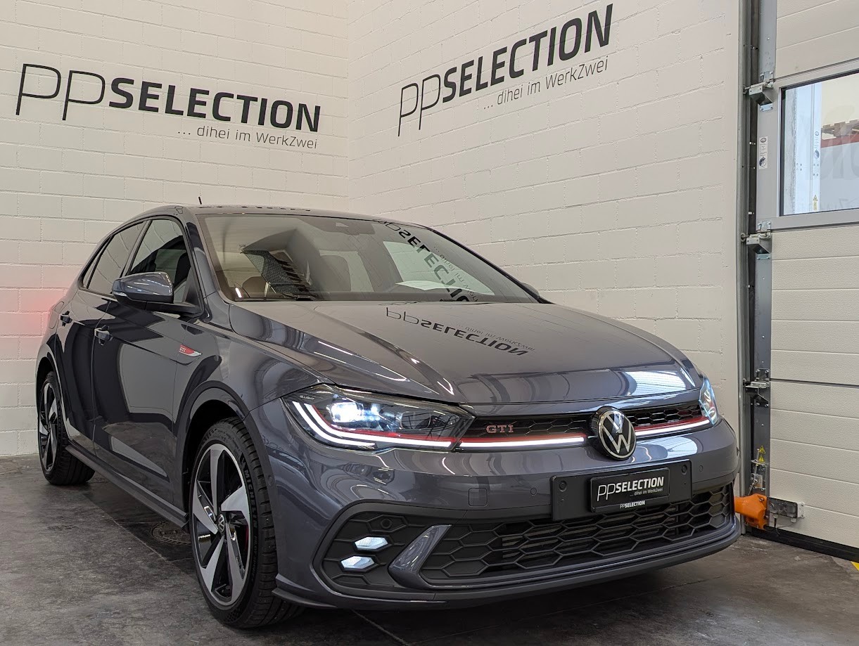 VW Polo 2.0 TSI GTI DSG*1.HAND WERKSGAR IQ-MATRIX LED SITZHEIZUNG KLIMAAUTO FULL-ASSISTS WIRELESS-APP*