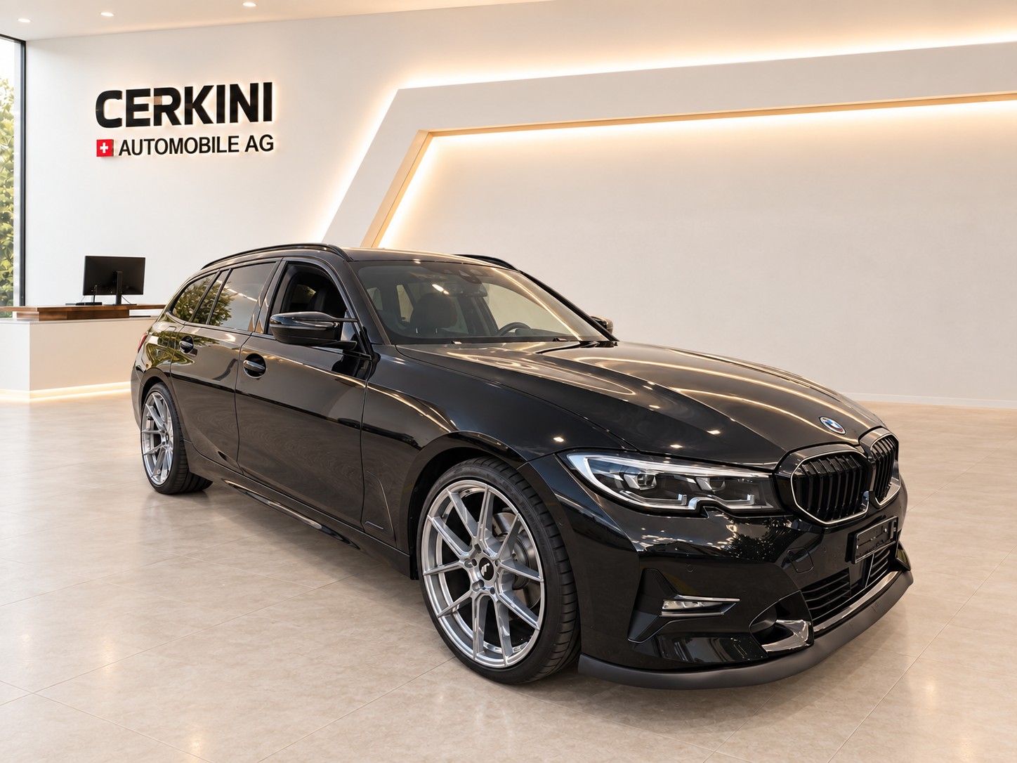 BMW 320d xDrive Touring Sport Line Steptronic *CH Fhz* JR Felgen* Rückfahrkamera* Leder * 8 Fach* Ambientenbeleuchtung* Xdrive*-image-5