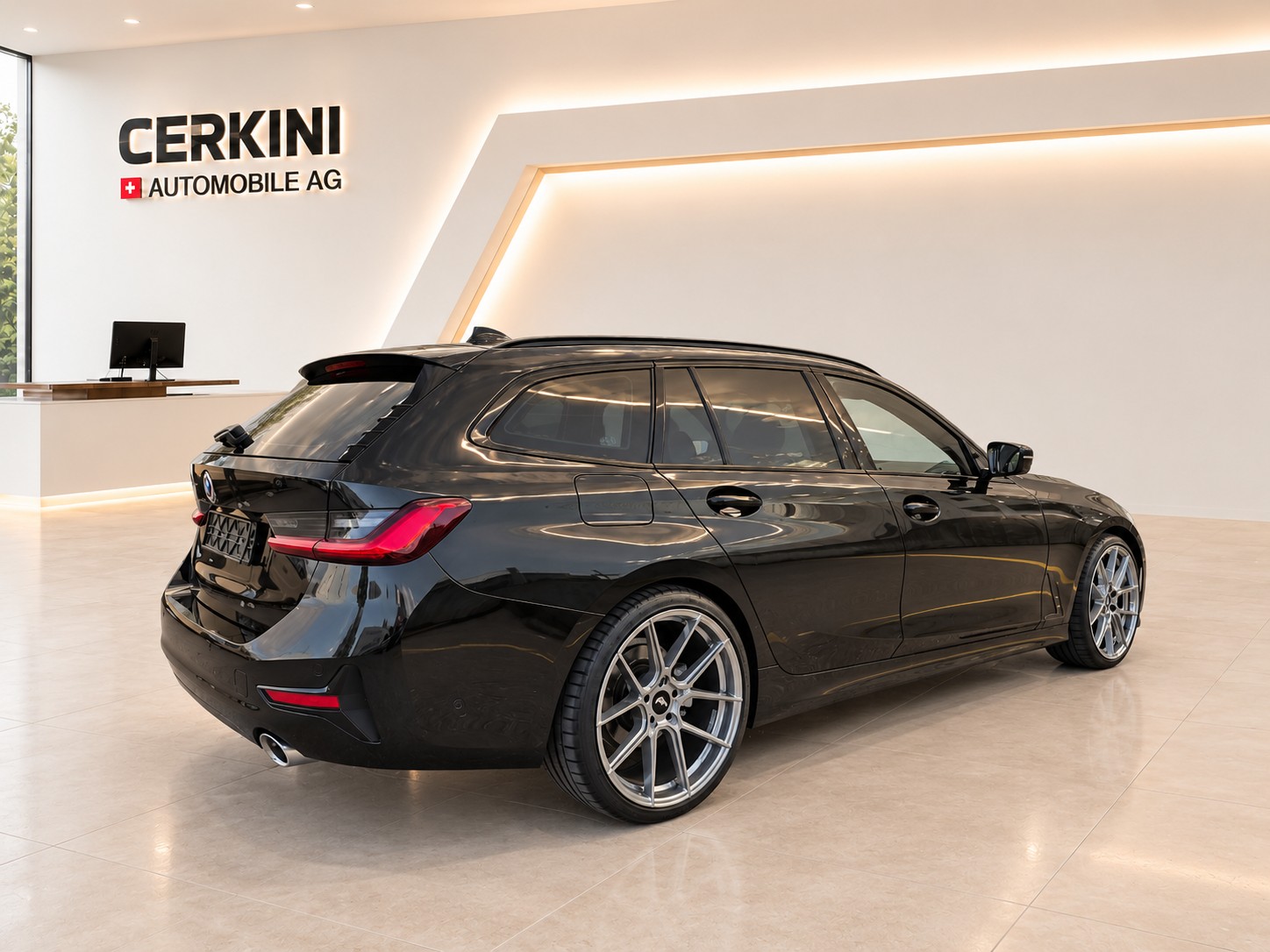 BMW 320d xDrive Touring Sport Line Steptronic *CH Fhz* JR Felgen* Rückfahrkamera* Leder * 8 Fach* Ambientenbeleuchtung* Xdrive*-image-13