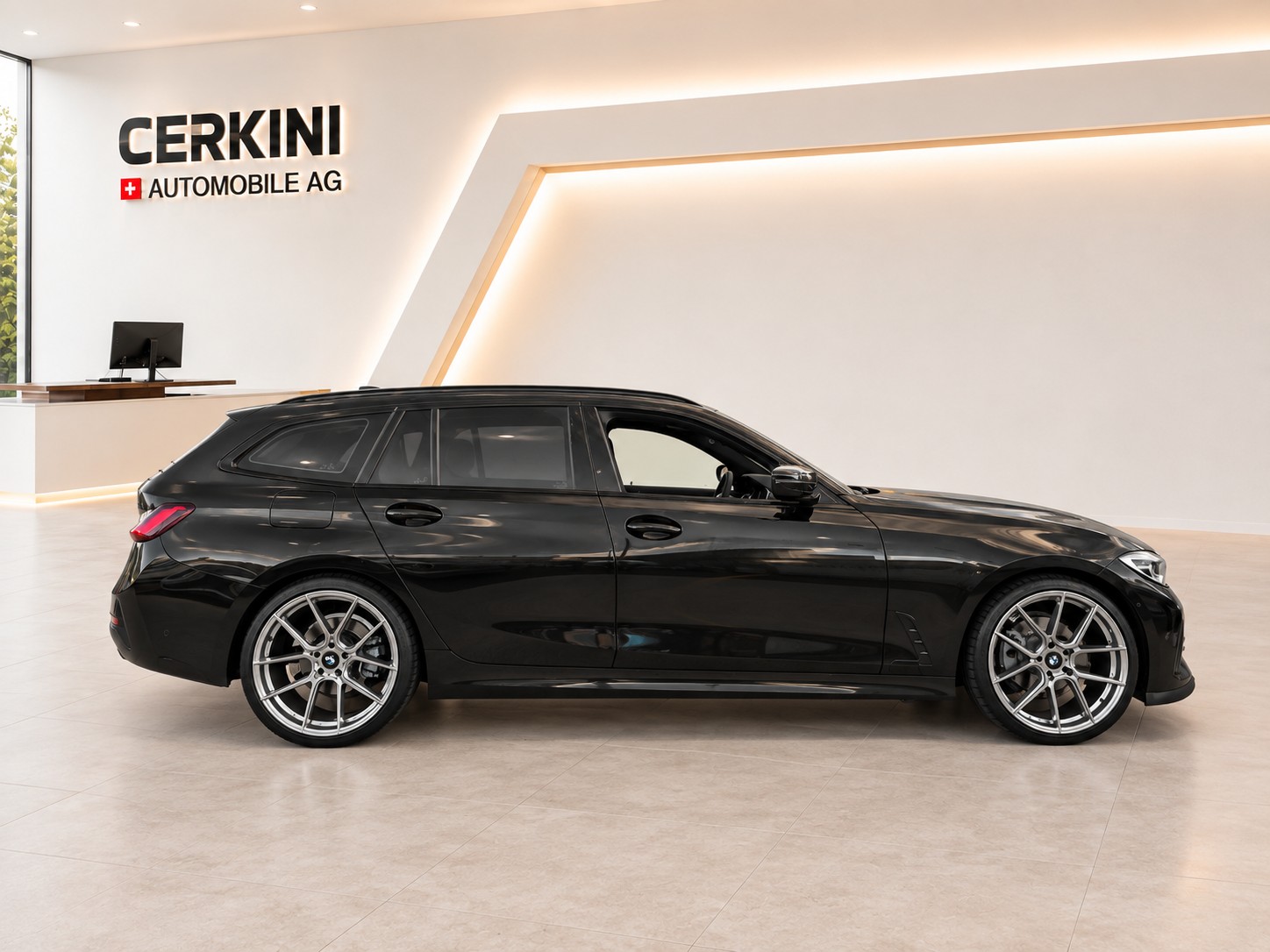 BMW 320d xDrive Touring Sport Line Steptronic *CH Fhz* JR Felgen* Rückfahrkamera* Leder * 8 Fach* Ambientenbeleuchtung* Xdrive*-image-7