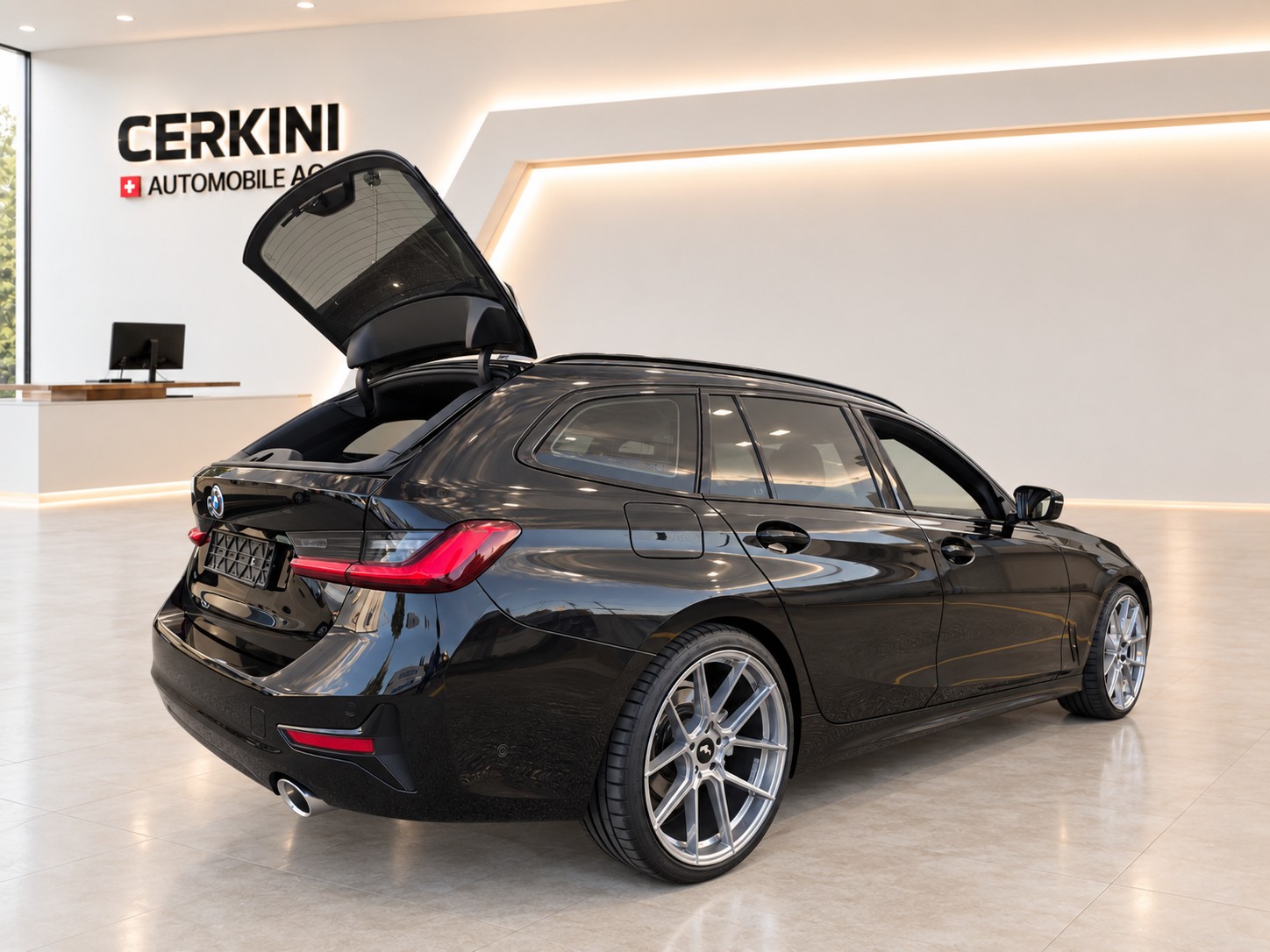 BMW 320d xDrive Touring Sport Line Steptronic *CH Fhz* JR Felgen* Rückfahrkamera* Leder * 8 Fach* Ambientenbeleuchtung* Xdrive*-image-11