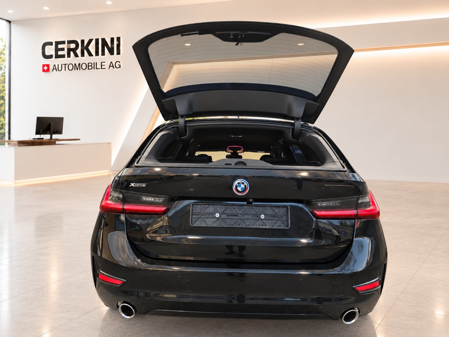 BMW 320d xDrive Touring Sport Line Steptronic *CH Fhz* JR Felgen* Rückfahrkamera* Leder * 8 Fach* Ambientenbeleuchtung* Xdrive*-image-12