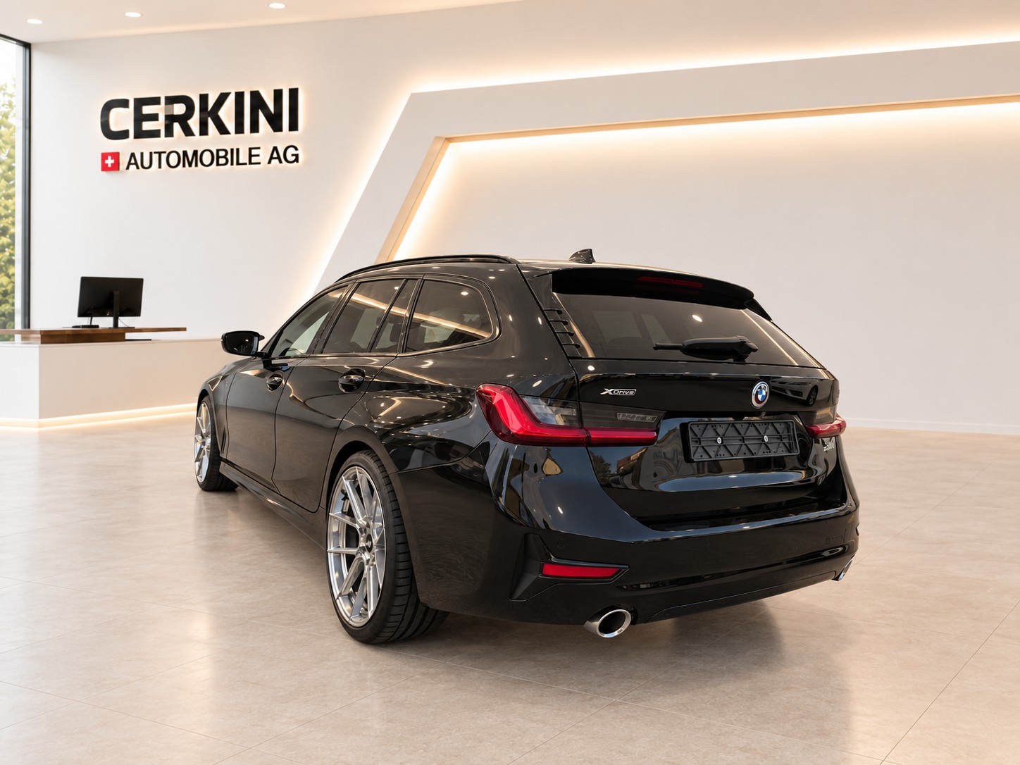 BMW 320d xDrive Touring Sport Line Steptronic *CH Fhz* JR Felgen* Rückfahrkamera* Leder * 8 Fach* Ambientenbeleuchtung* Xdrive*-image-8