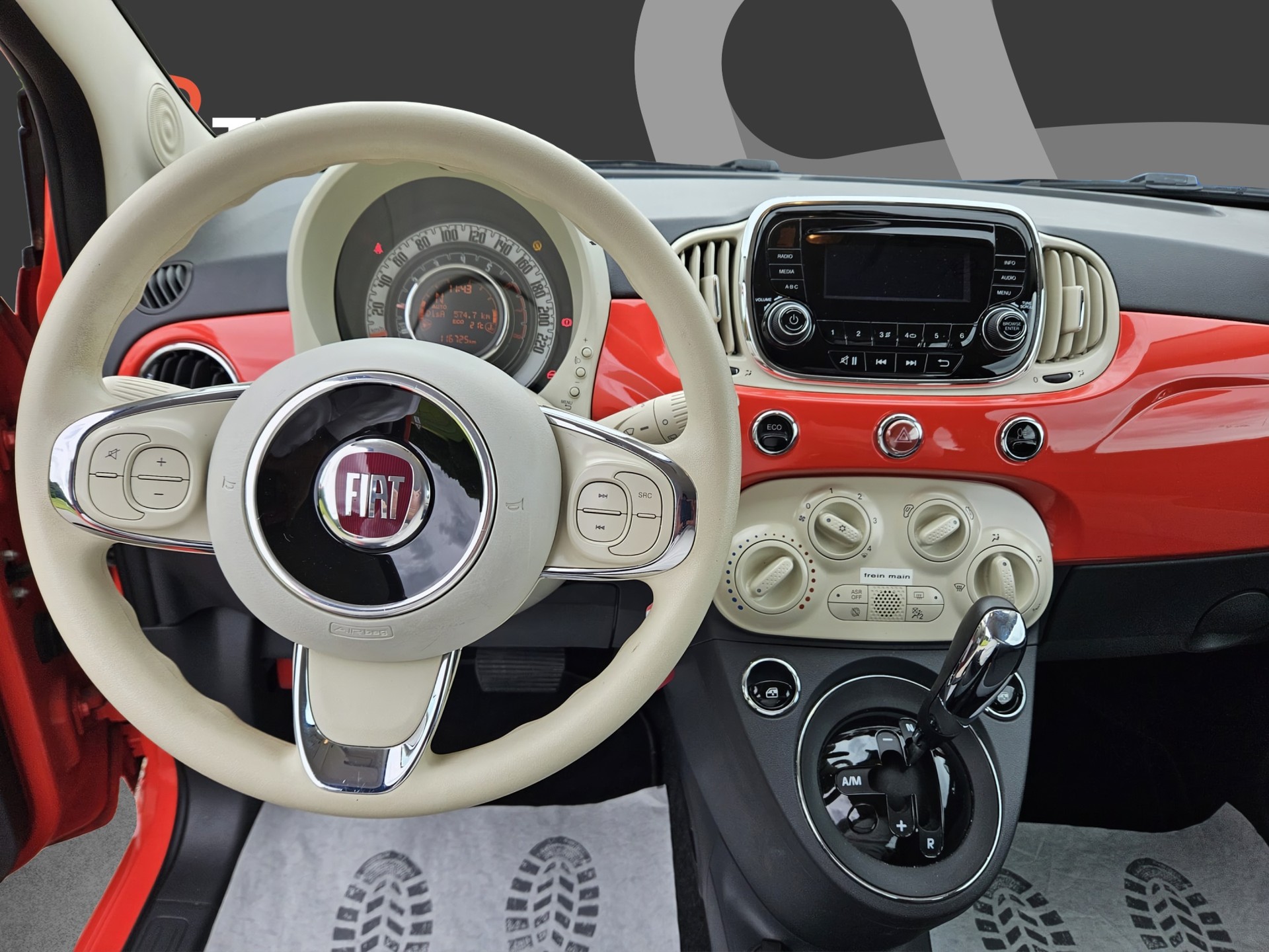 FIAT 500 0.9 Twinair Turbo Lounge Dualogic-image-10