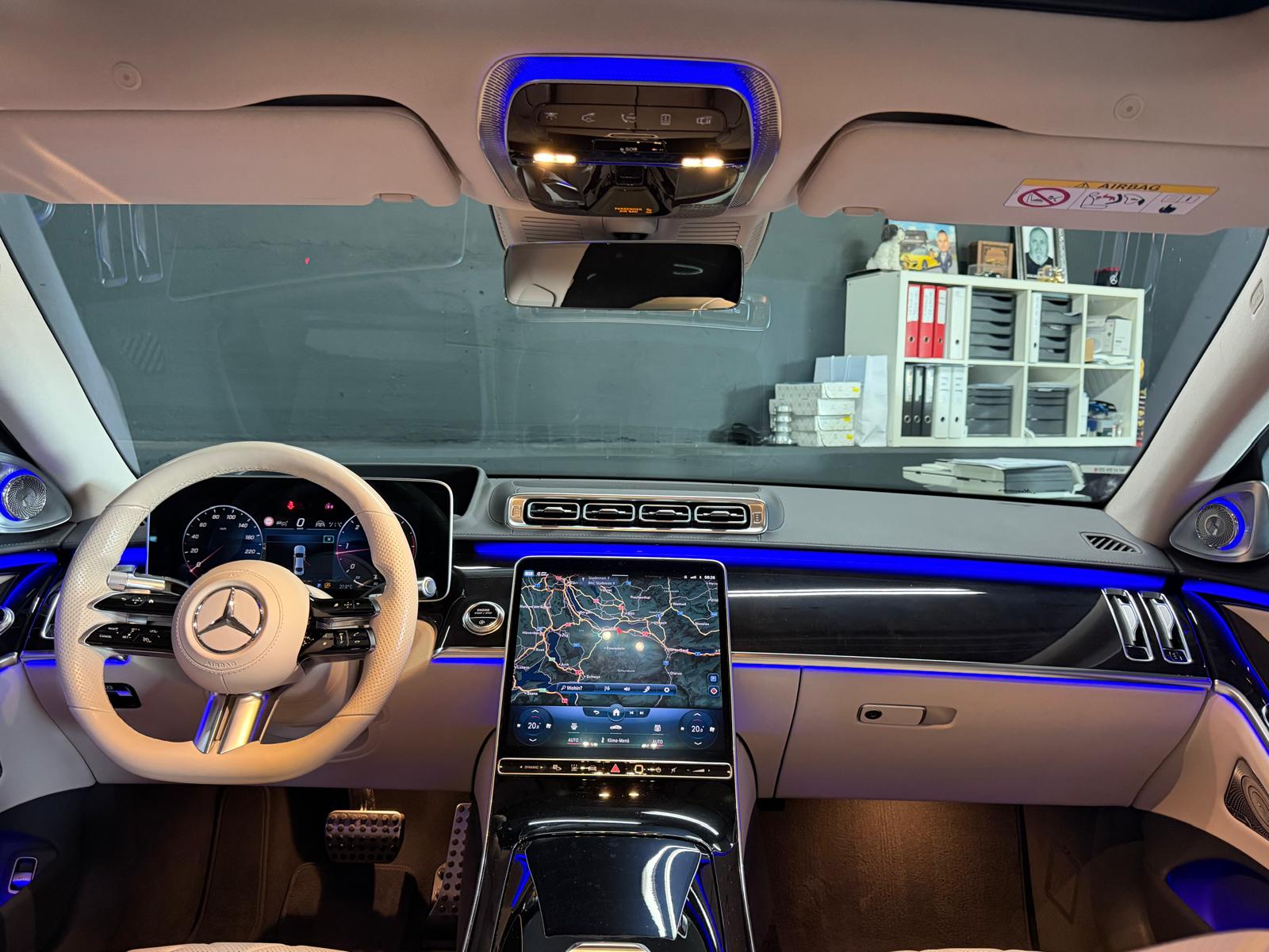 MERCEDES-BENZ S 400 d Lang 4Matic AMG Line 9G-Tronic White&Silver Performance 2 Jahre Garantie & Gratisservice CH-Fahrzeug-image-13