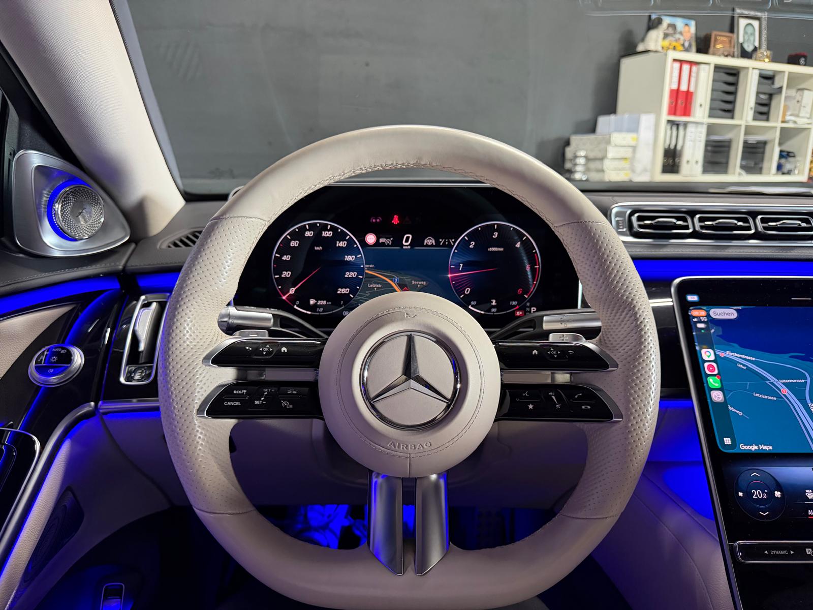 MERCEDES-BENZ S 400 d Lang 4Matic AMG Line 9G-Tronic White&Silver Performance 2 Jahre Garantie & Gratisservice CH-Fahrzeug-image-11
