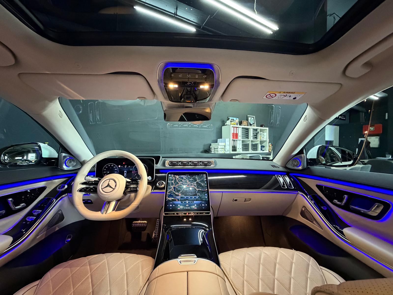 MERCEDES-BENZ S 400 d Lang 4Matic AMG Line 9G-Tronic White&Silver Performance 2 Jahre Garantie & Gratisservice CH-Fahrzeug-image-14