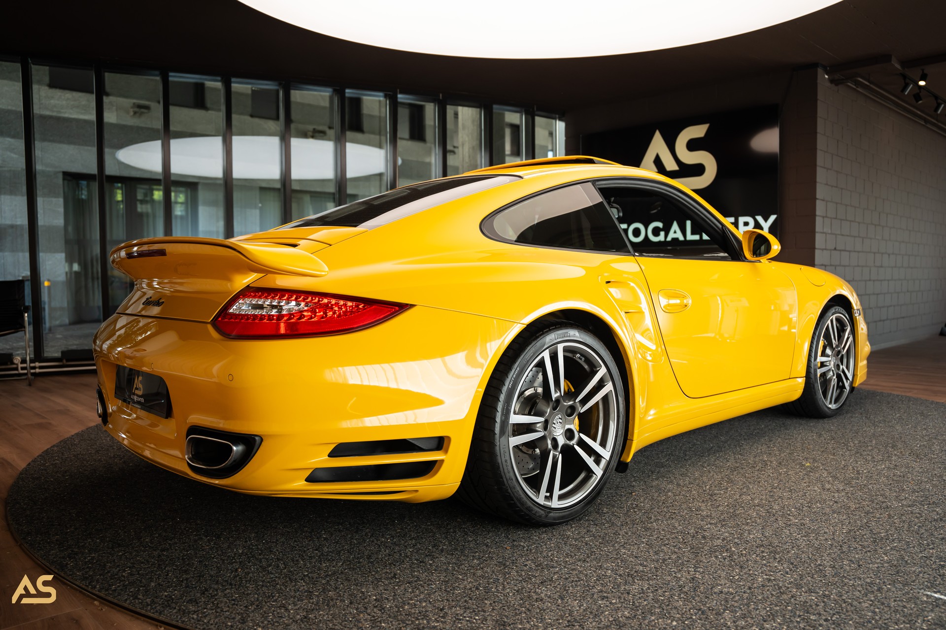 PORSCHE 911 Turbo Coupé (997) *SPEED YELLOW* Porsche Exclusive Sonderbestellung mit Porsche Classic Zertifikat-image-7