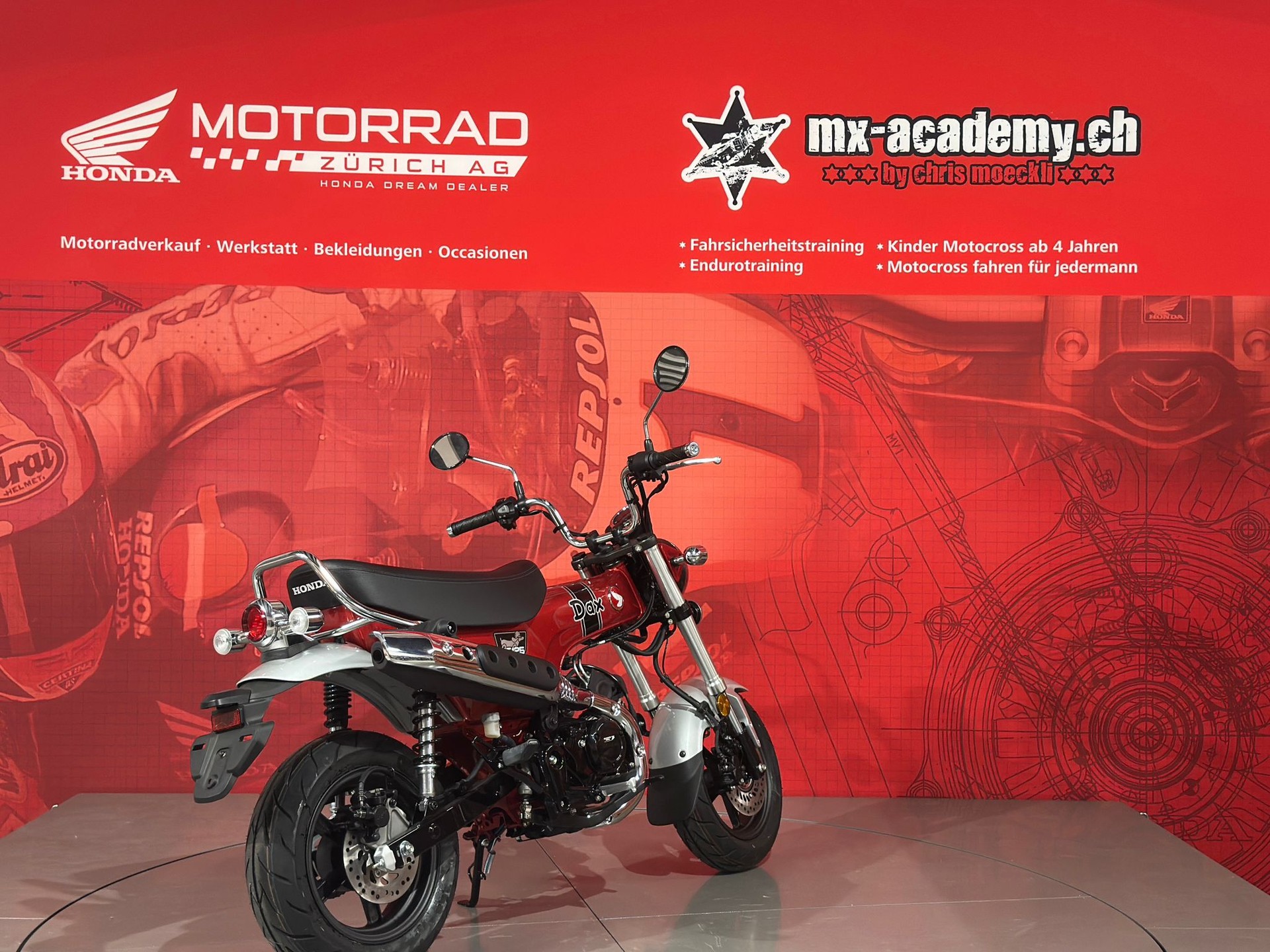 HONDA ***ST 125 Dax***Rot***Vorführmodell-image-4