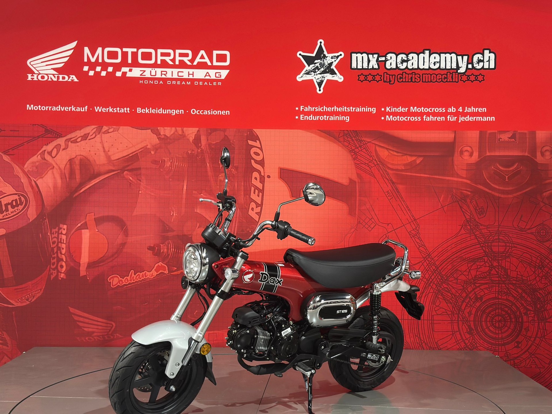 HONDA ***ST 125 Dax***Rot***Vorführmodell-image-6