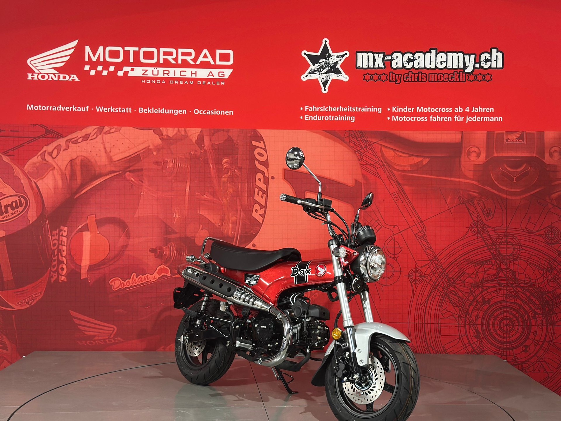 HONDA ***ST 125 Dax***Rot***Vorführmodell-image-5