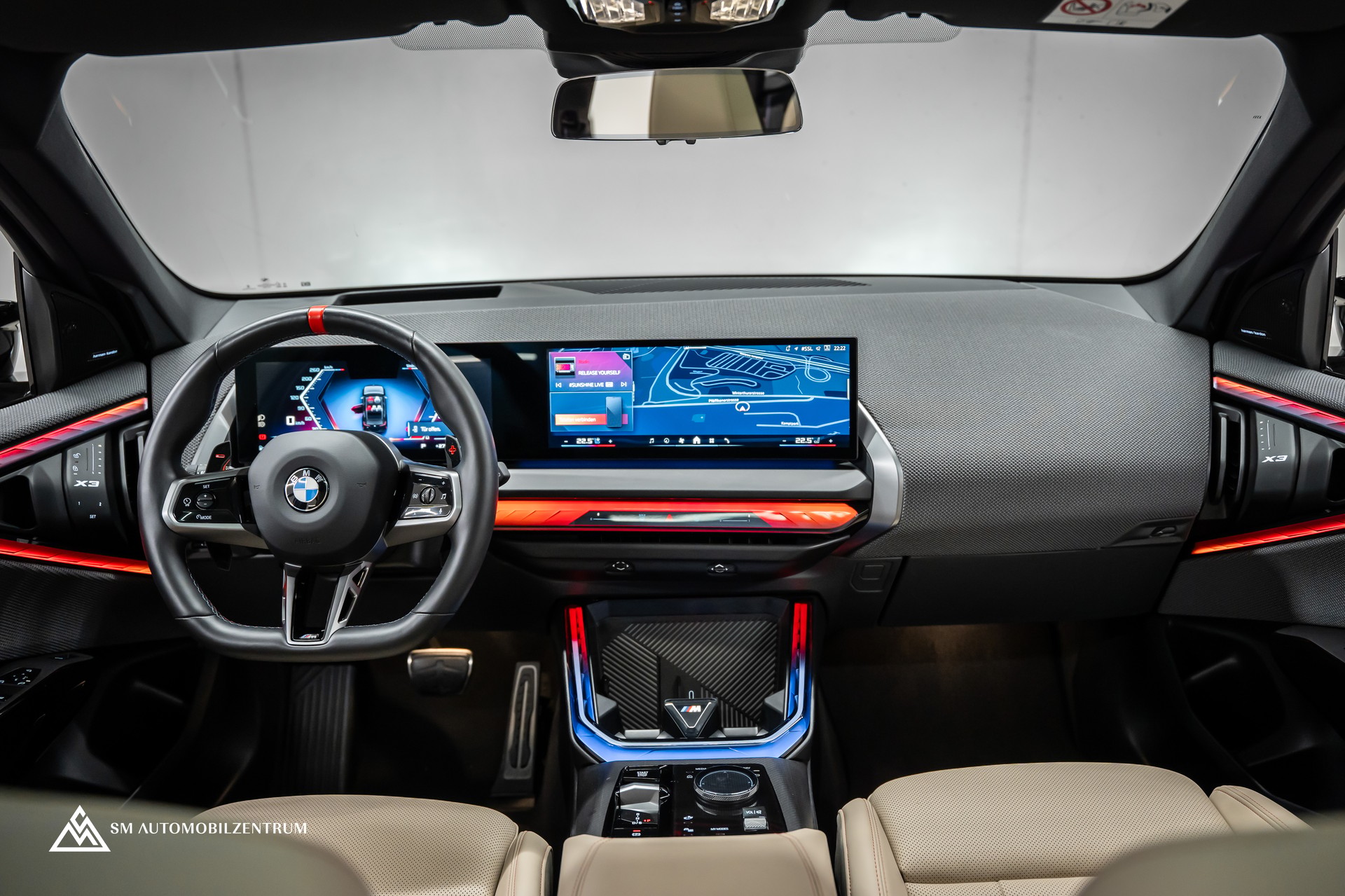 BMW X3 M50i 48V M Sport Pro / Werksgarantie / Panorama / 360° / Sitzbelüftung / AHK-image-16