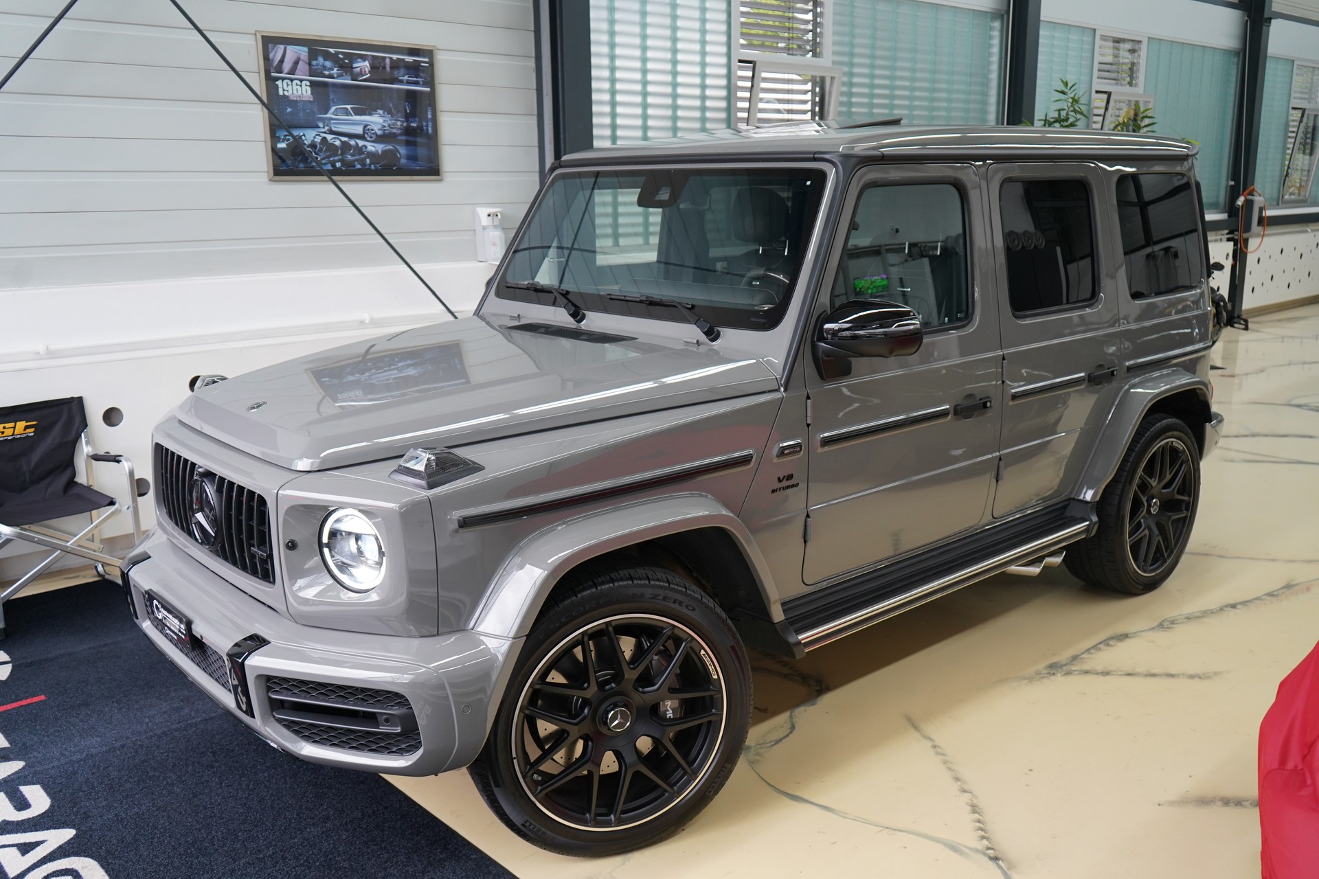 MERCEDES-BENZ G 63 AMG Speedshift Plus G-Tronic * Classic-grau Uni**-showroom-element-2