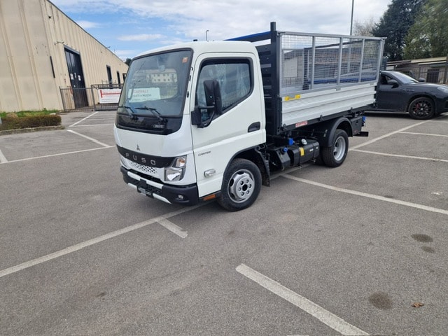 MITSUBISHI FUSO CANTER 3 S15 - Ponte Ribaltabile 3 Lati con Sopra Sponde "NUOVO" - Gancio di Traino KG. 3500-image-8