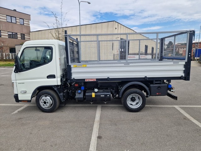 MITSUBISHI FUSO CANTER 3 S15 - Ponte Ribaltabile 3 Lati con Sopra Sponde "NUOVO" - Gancio di Traino KG. 3500-image-2