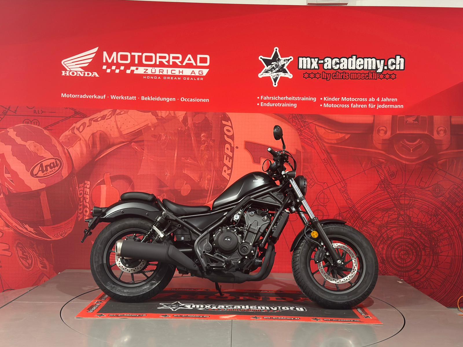 HONDA CMX 500 *Matte Gunpowder Black Metallic* *Neufahrzeug*-image-1
