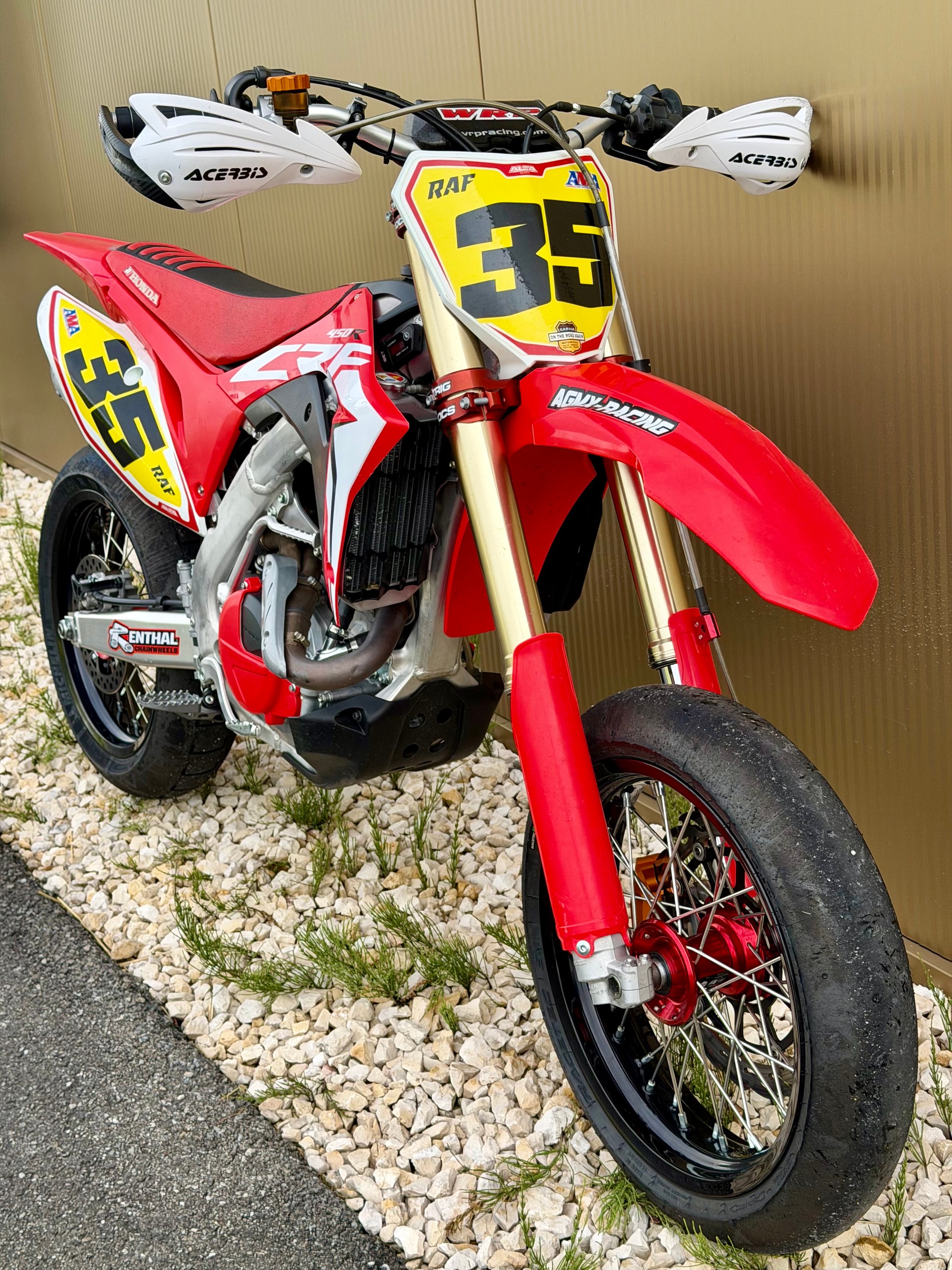 HONDA CRF 450 R Supermoto