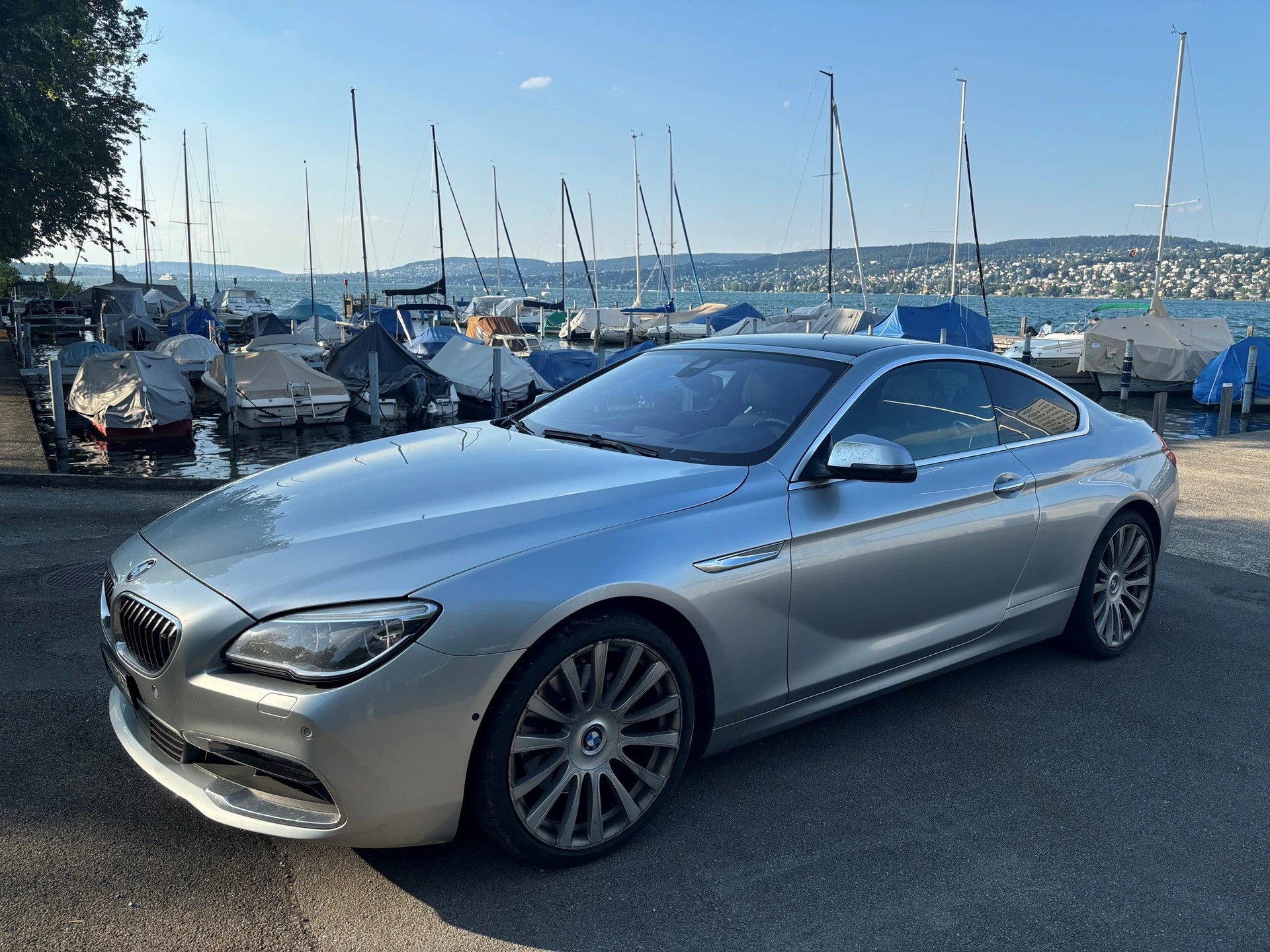 BMW BMW 640d LCI Coupé xDrive | 90’000 km | Service & MFK NEU | Euro 6 ohne AdBlue | Original Sonderlackierung Silber-image-4
