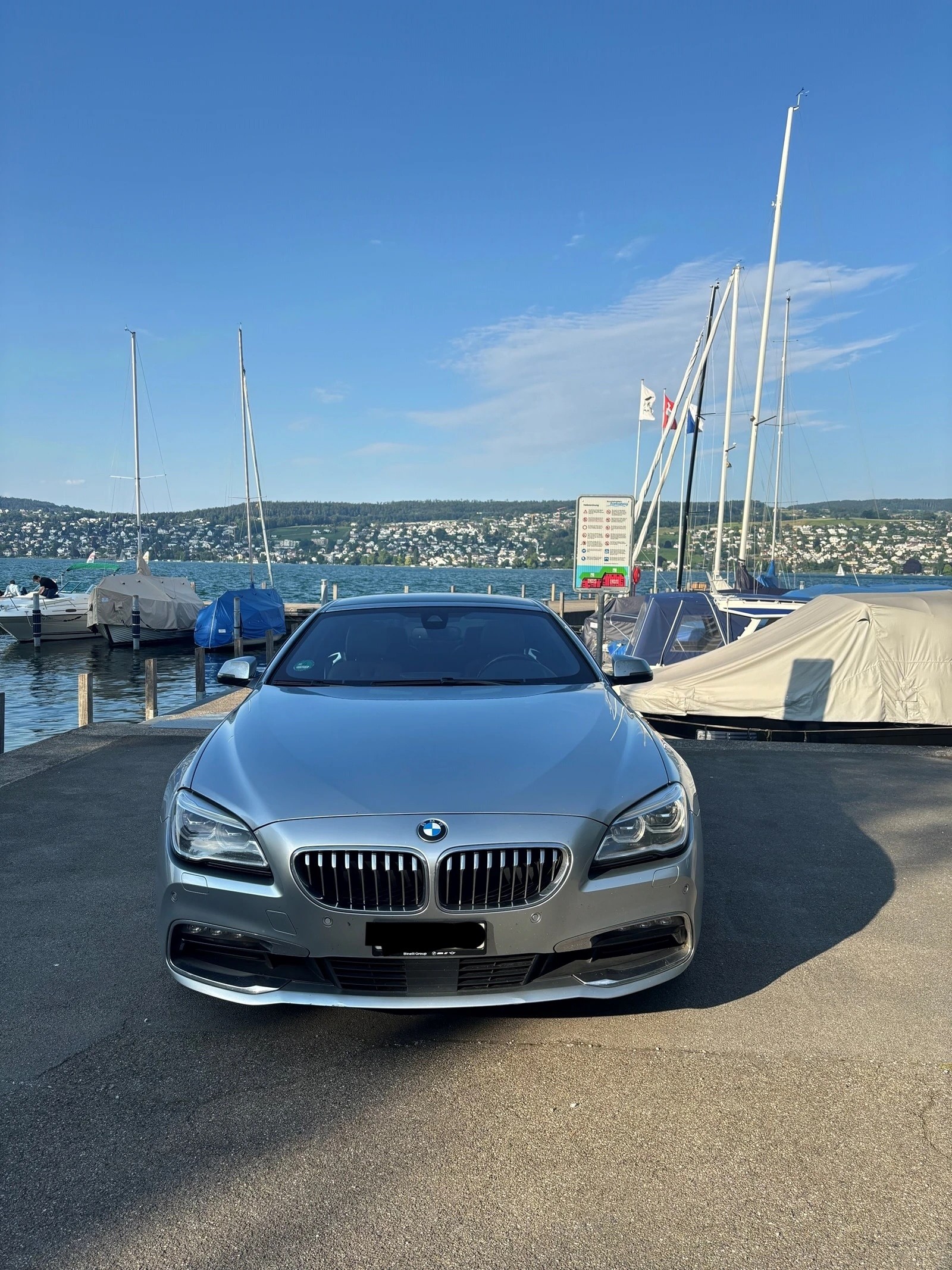 BMW BMW 640d LCI Coupé xDrive | 90’000 km | Service & MFK NEU | Euro 6 ohne AdBlue | Original Sonderlackierung Silber-image-3